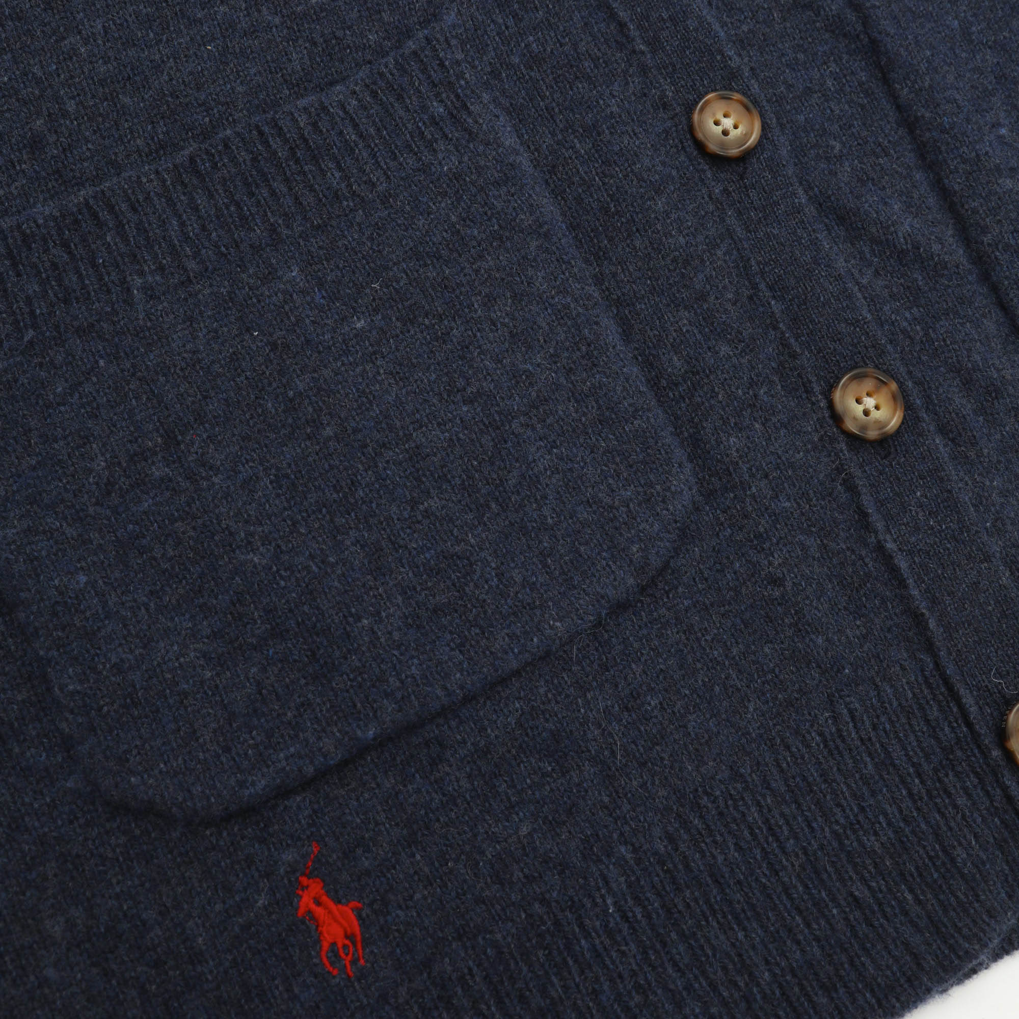 Polo Wool Blend Cardigan