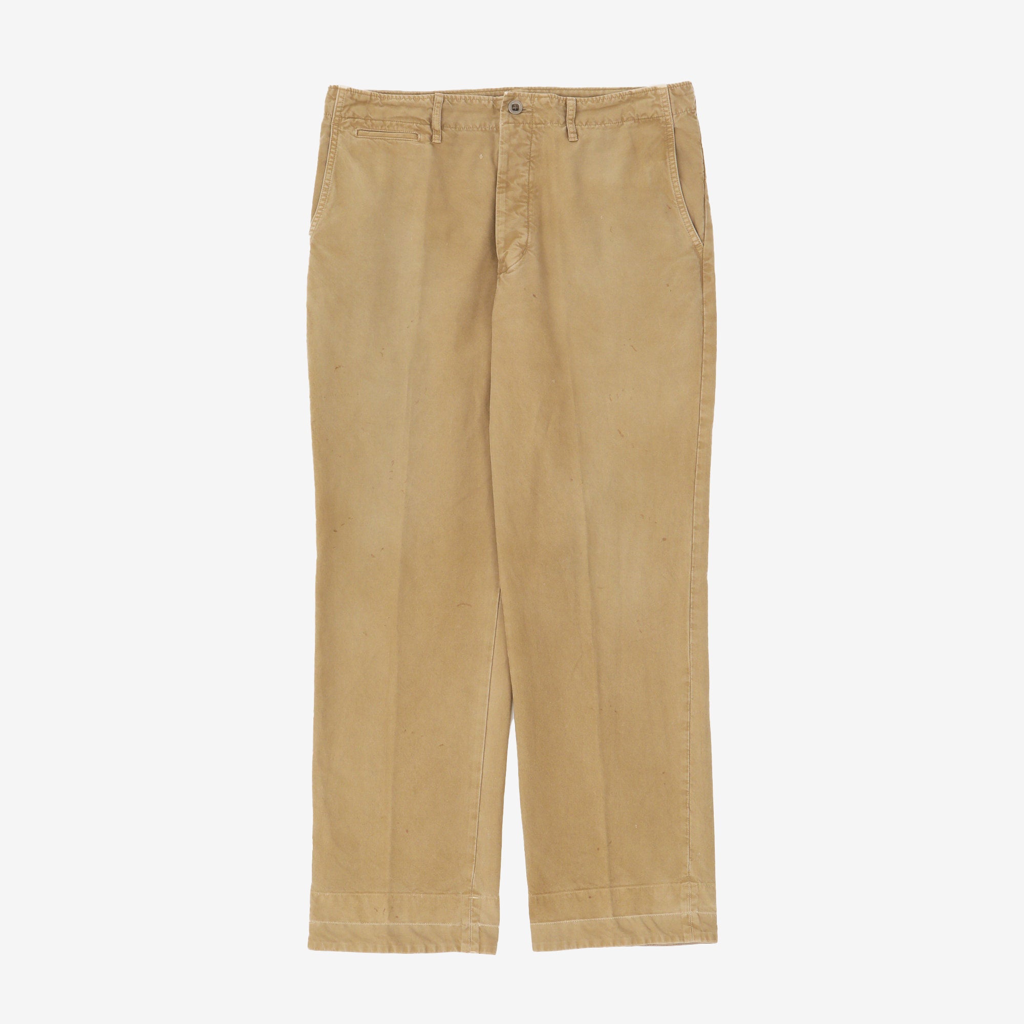 Chino Pants HW Taper Damaged