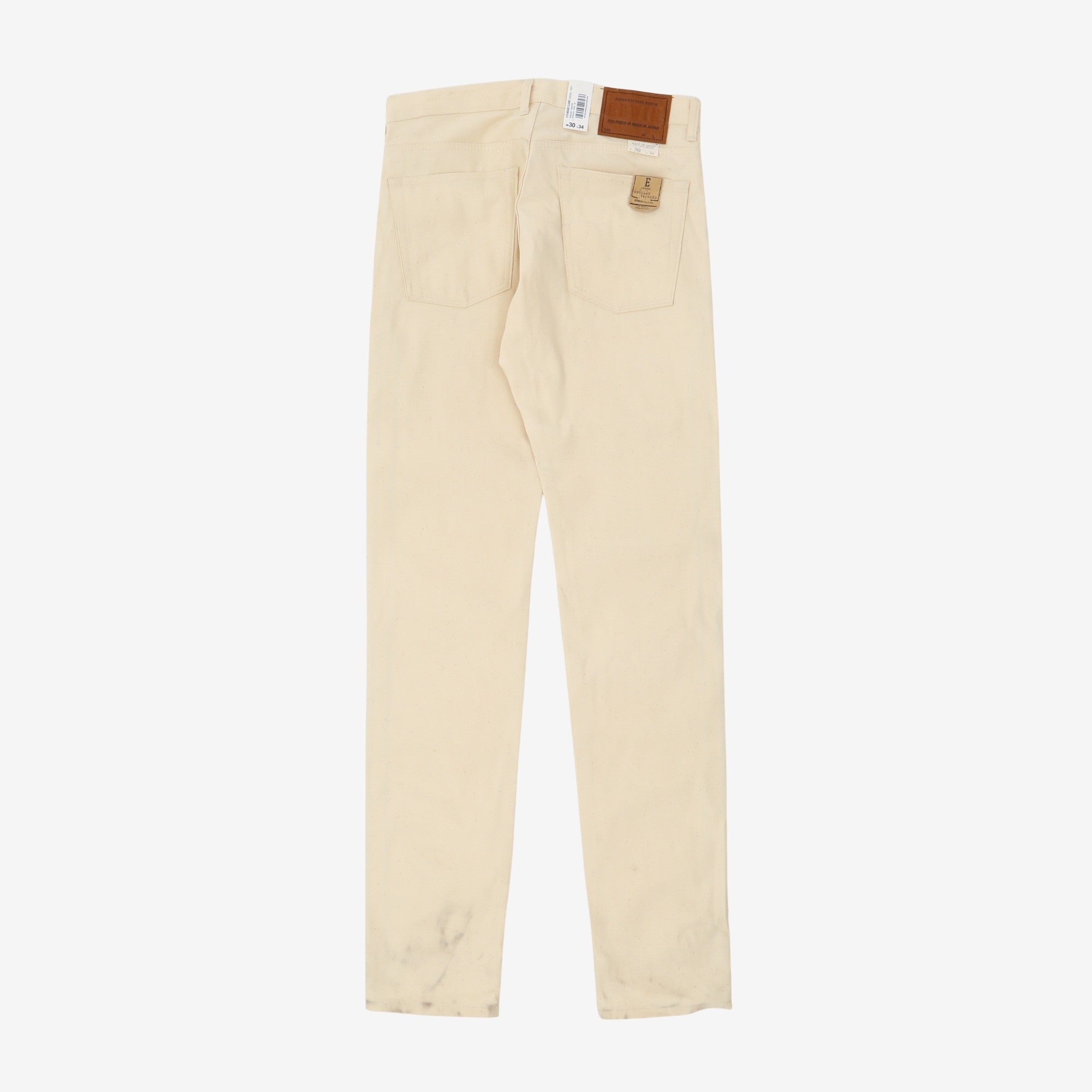 ESC33L Tapered Selvedge Denim (32W X 36.5L)