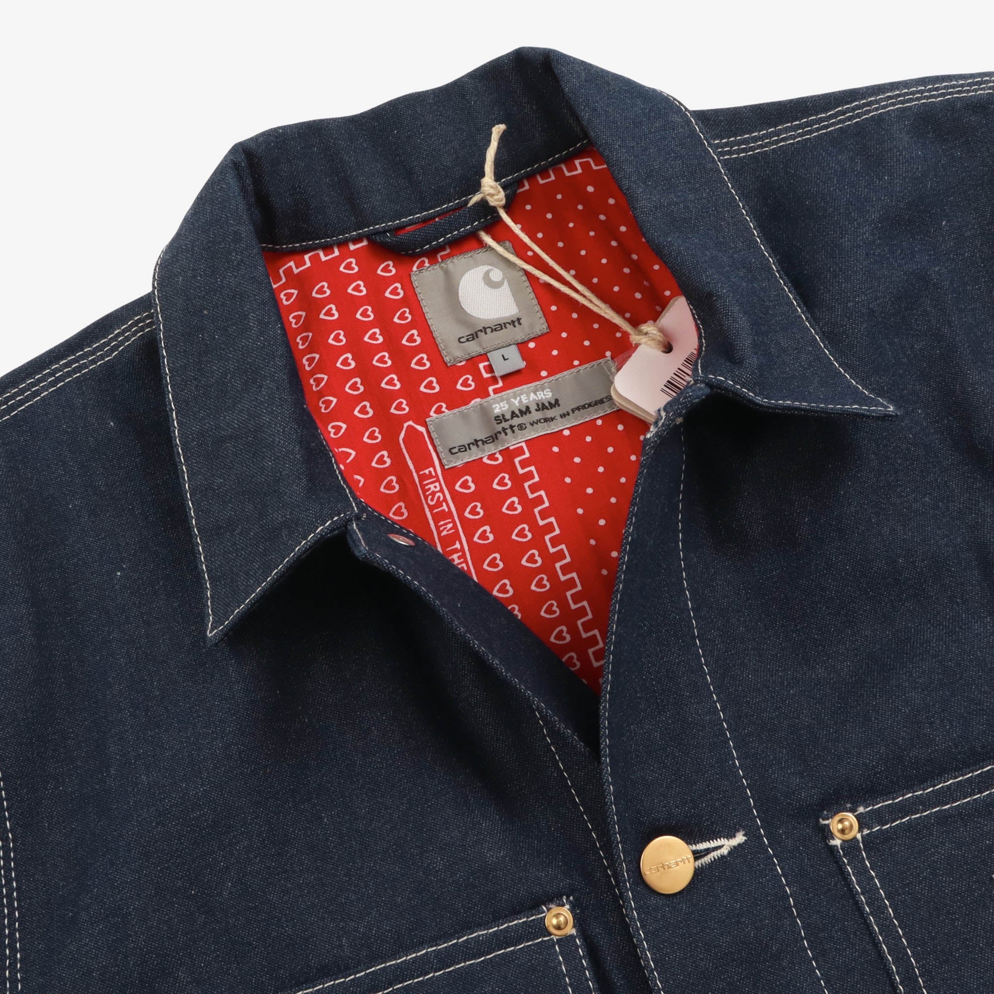 【希少】25周年 SLAM JAM CARHARTT MICHIGAN COAT Carhartt Denim Michigan Jacket (Slam Jam) – Marrkt