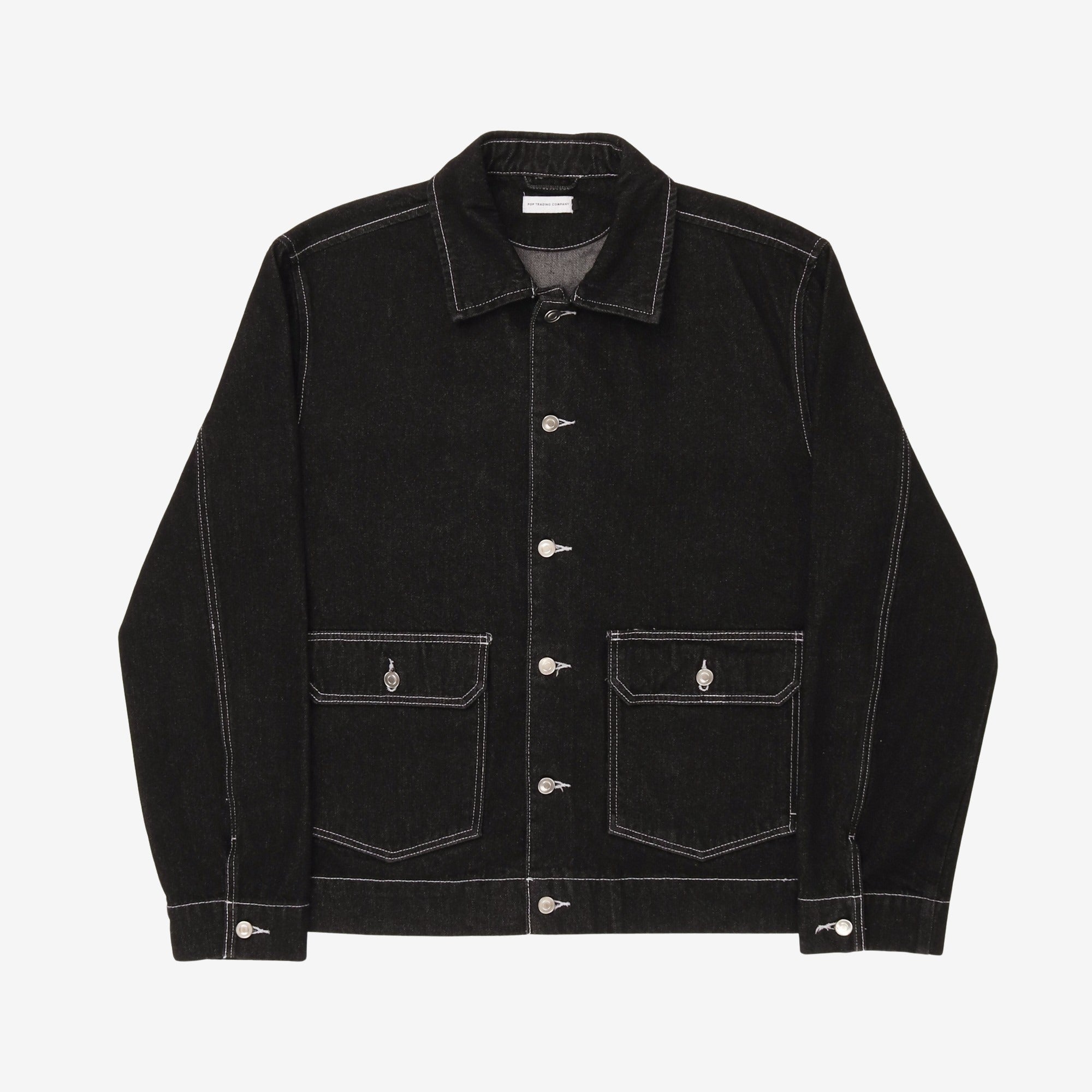 Full Button Denim Jacket