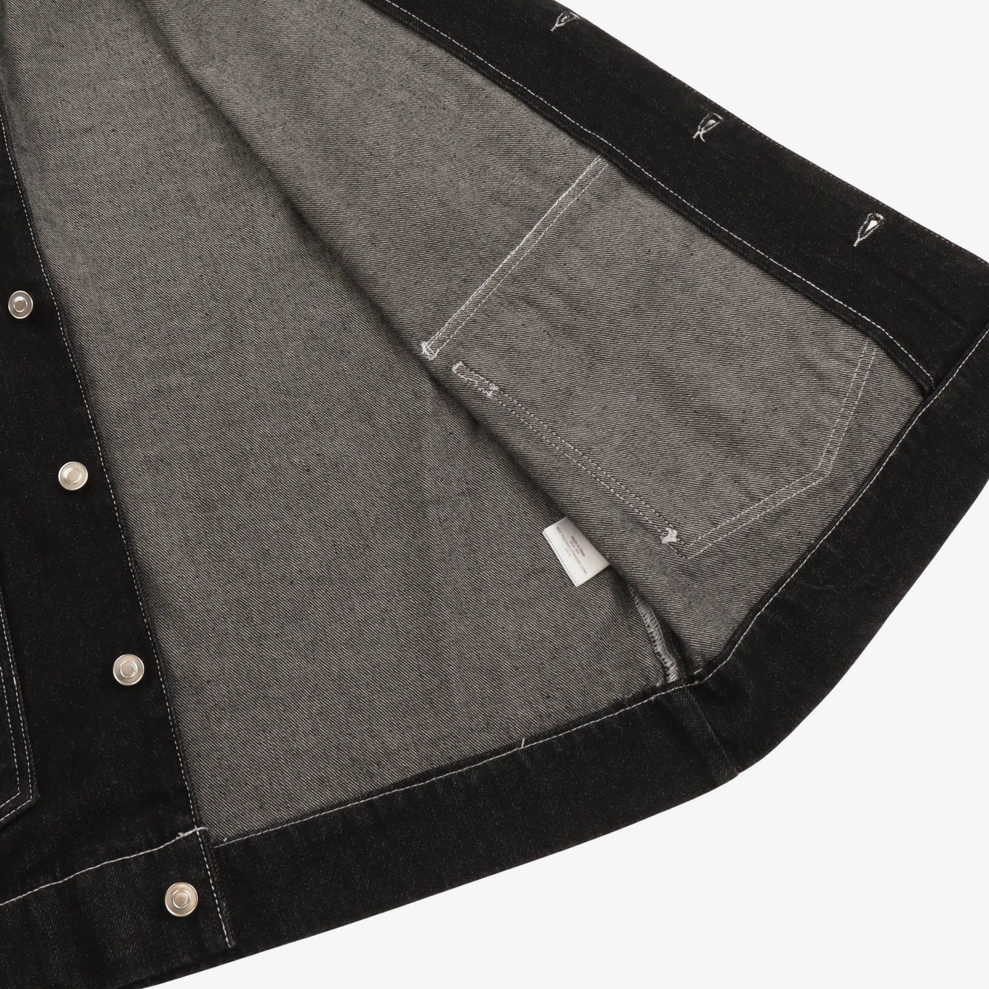 Full Button Denim Jacket