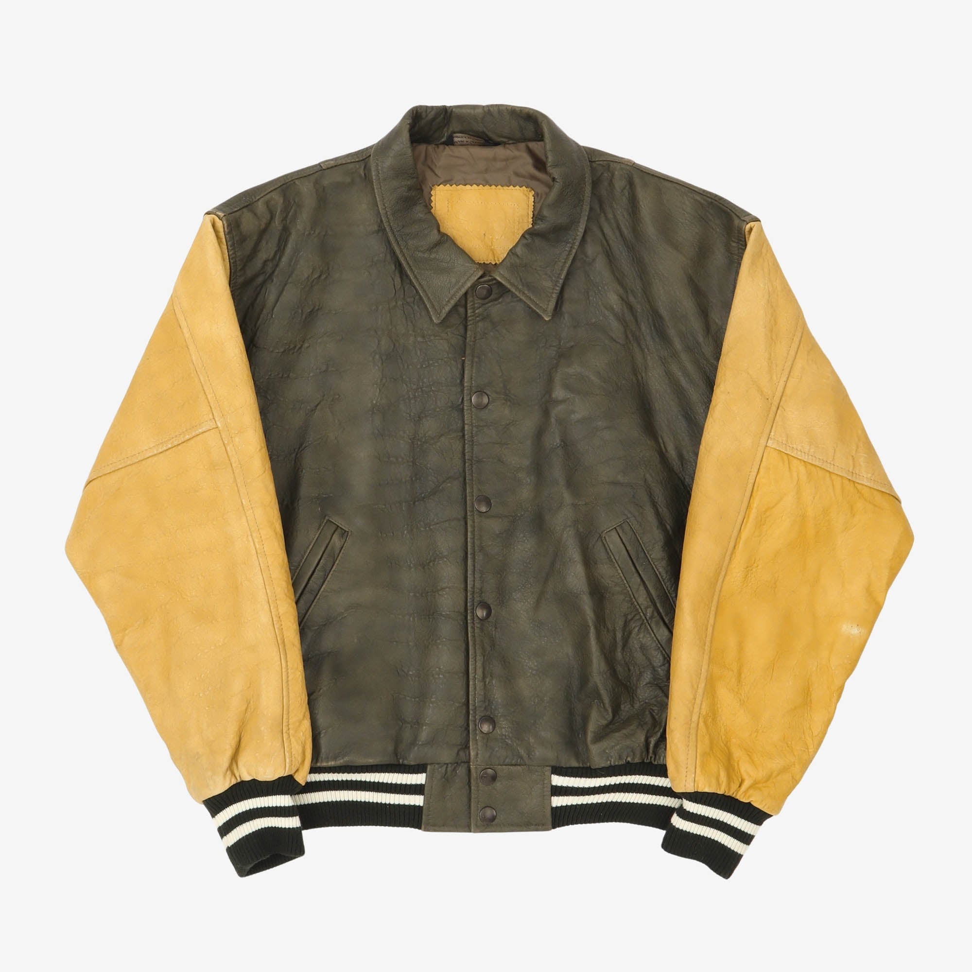 Leather Varsity Jacket (A&S Selections)