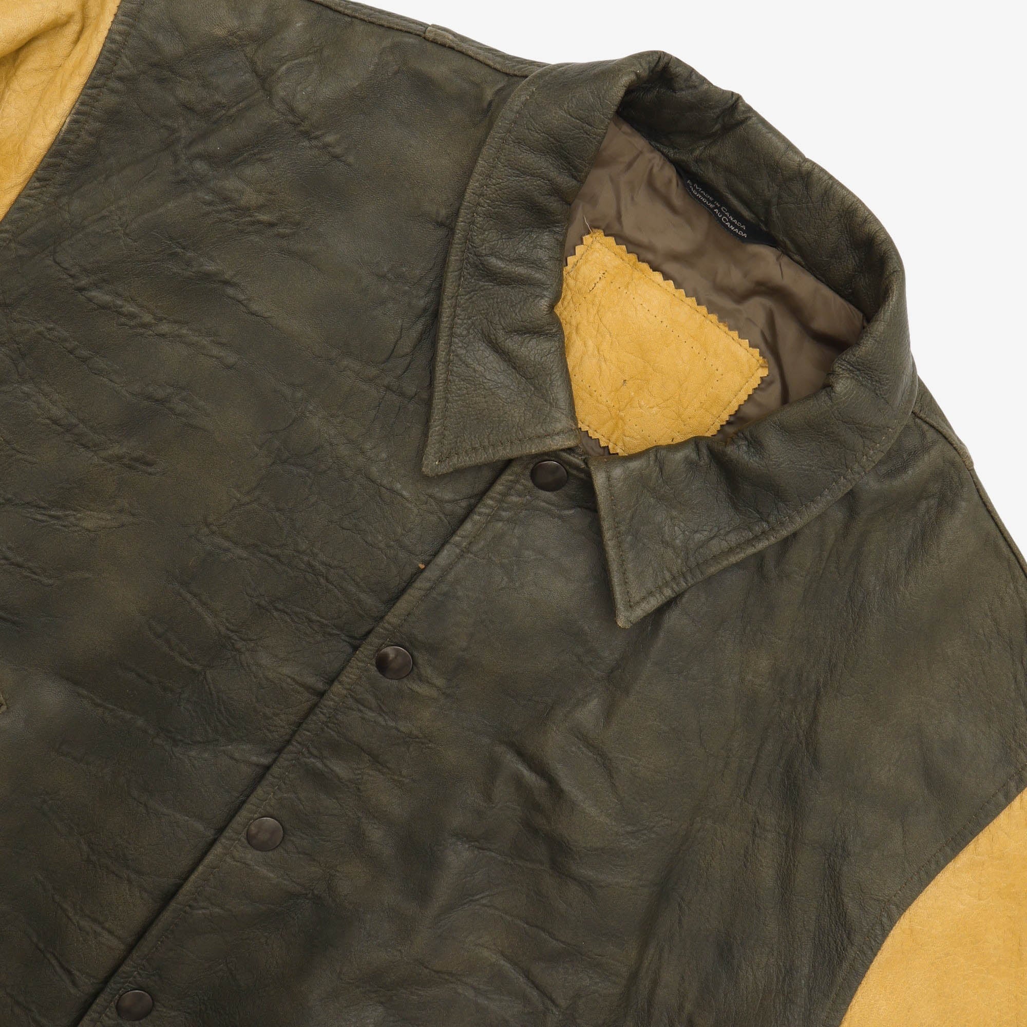 Leather Varsity Jacket (A&S Selections)