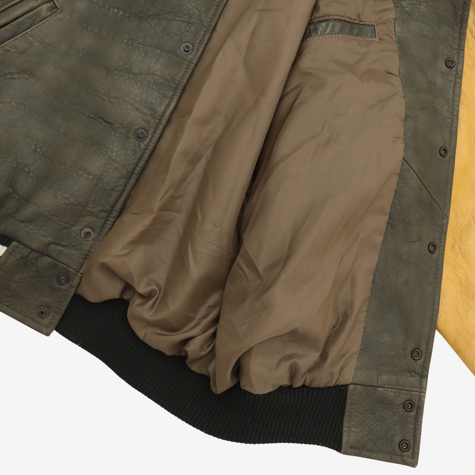 Leather Varsity Jacket (A&S Selections)