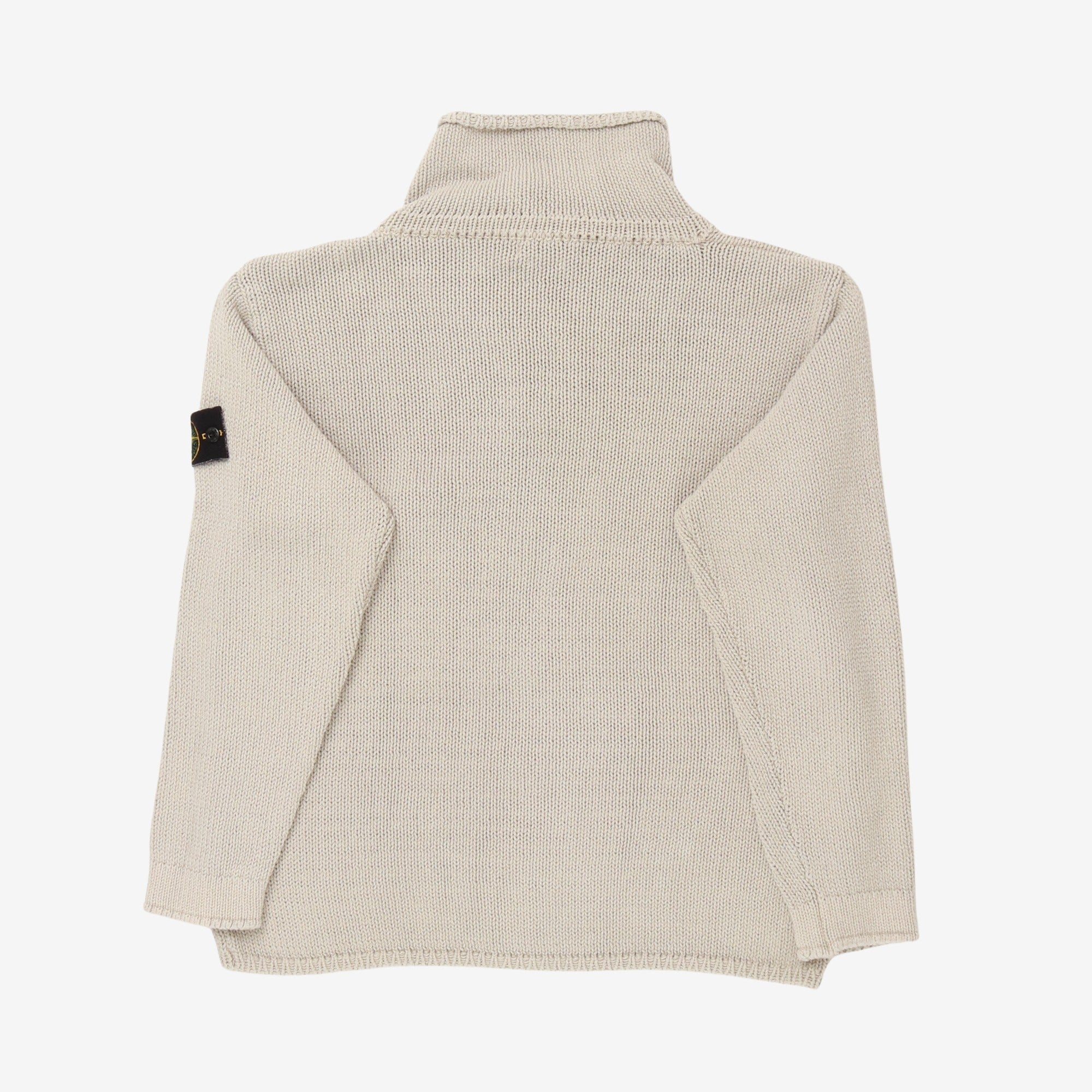 Vintage Zip Knit Cardigan