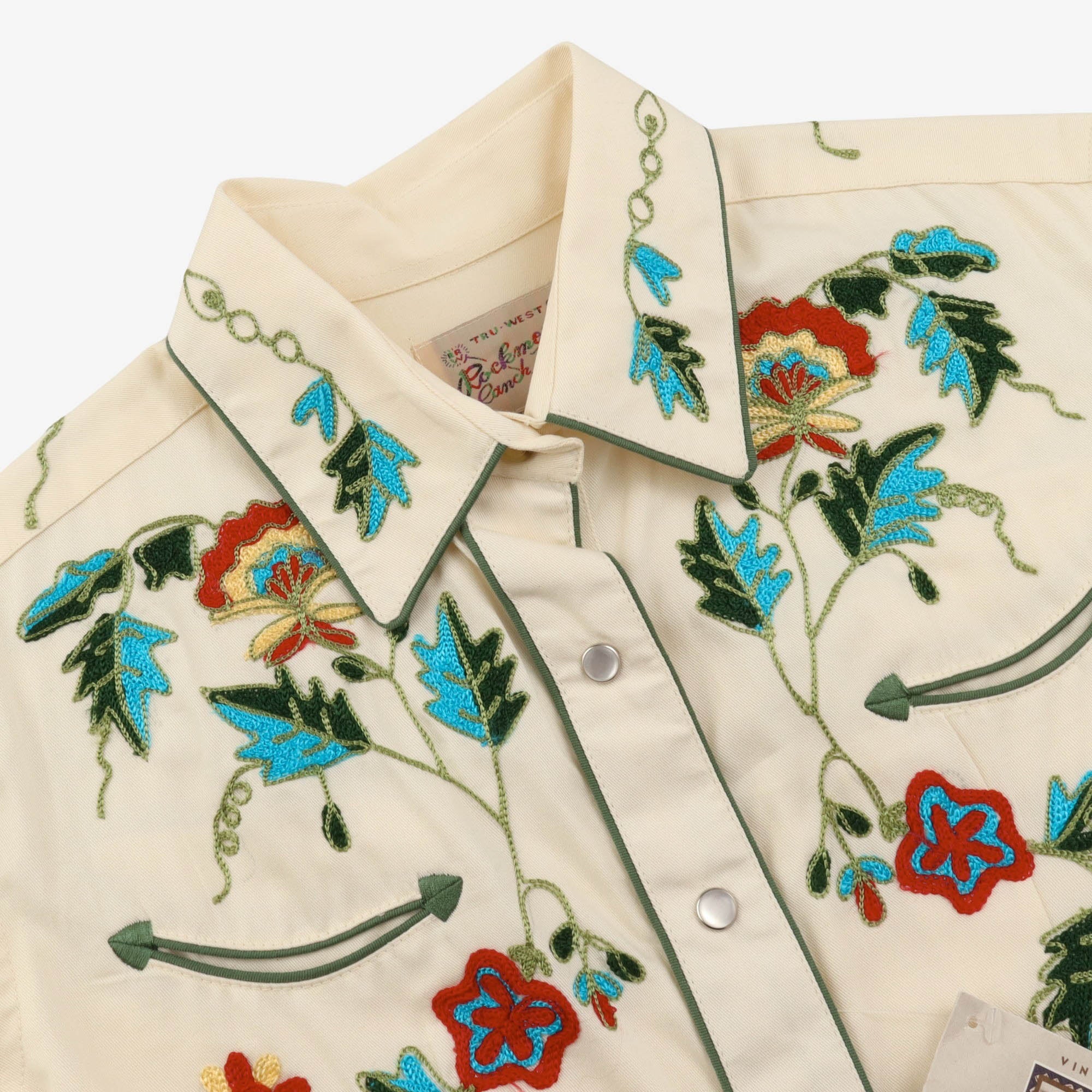 Wildflowers Embroidered Shirt