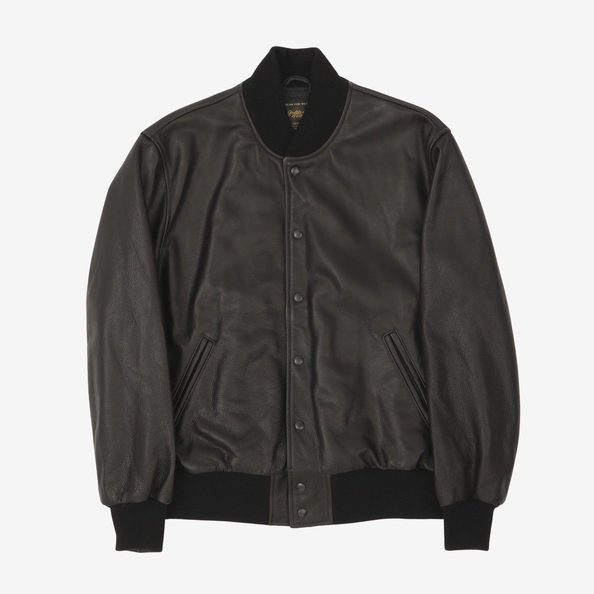 Leather Bomber Jacket
