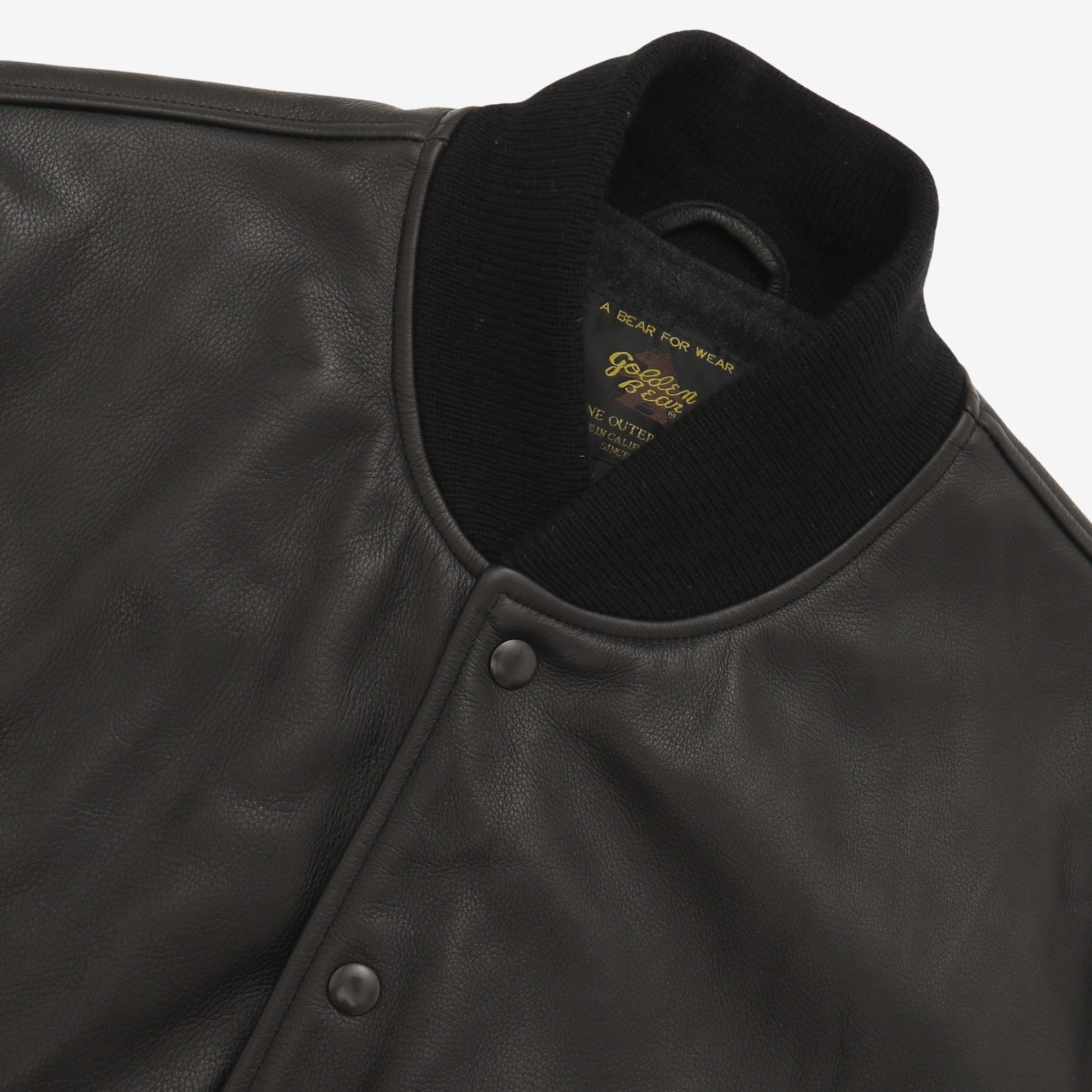 Leather Bomber Jacket