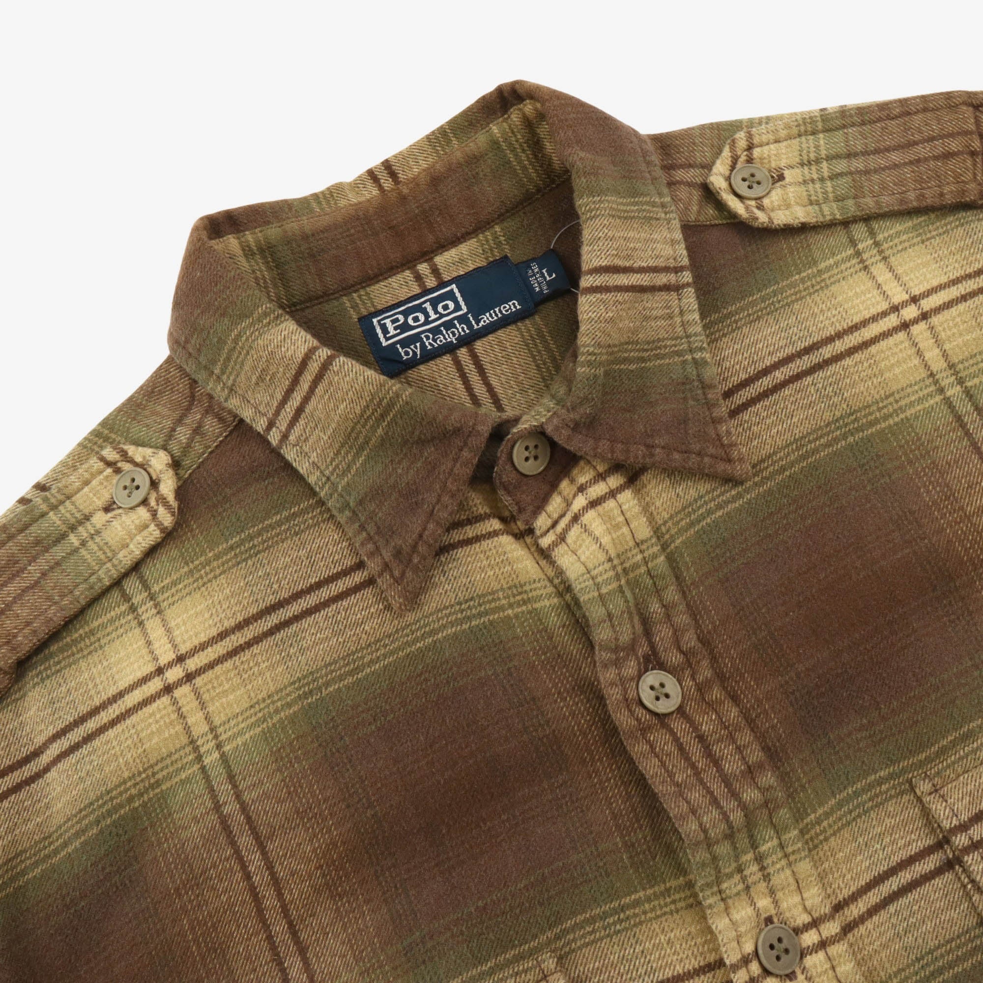 Flannel Officer Shirt