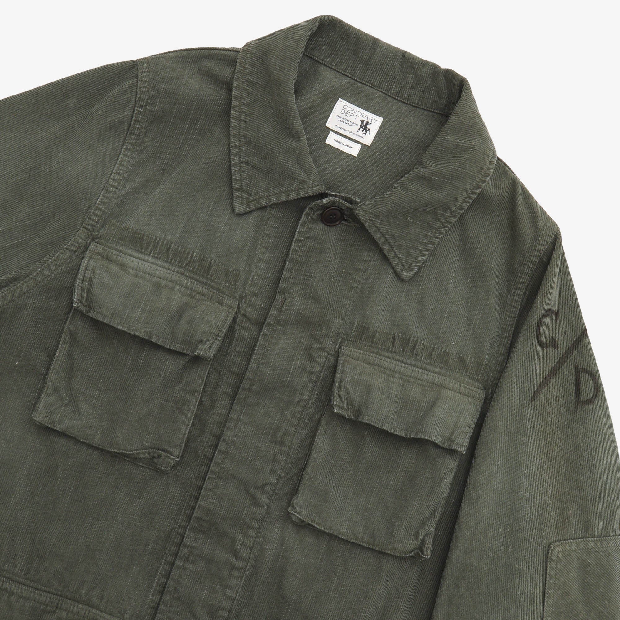 visvim - KILGORE JKT DAMAGED 新品未使用 OLIVE S] VISVIM 12AW Kilgore Dmgd Chino Jacket Olive