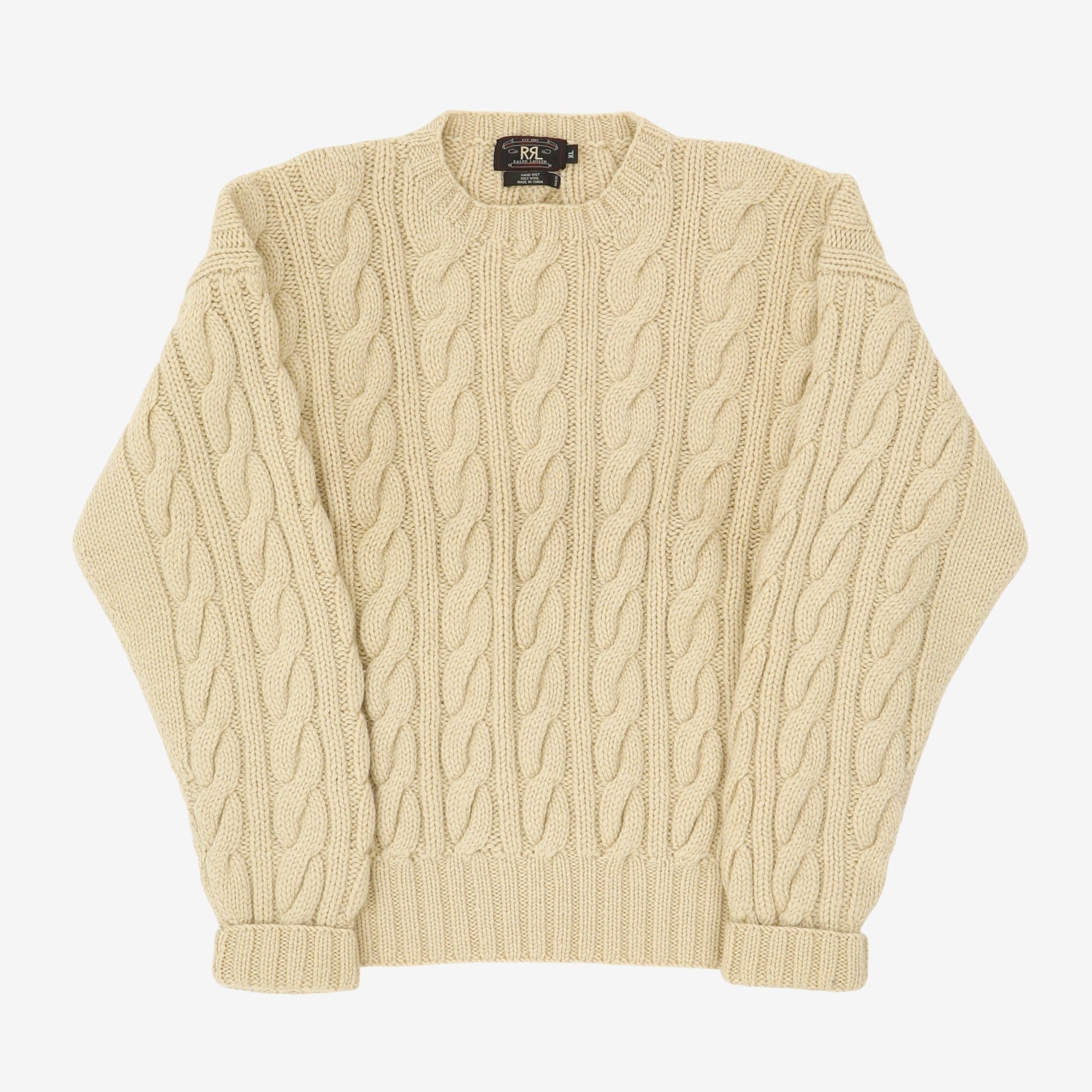 Wool Hand Knit Sweater