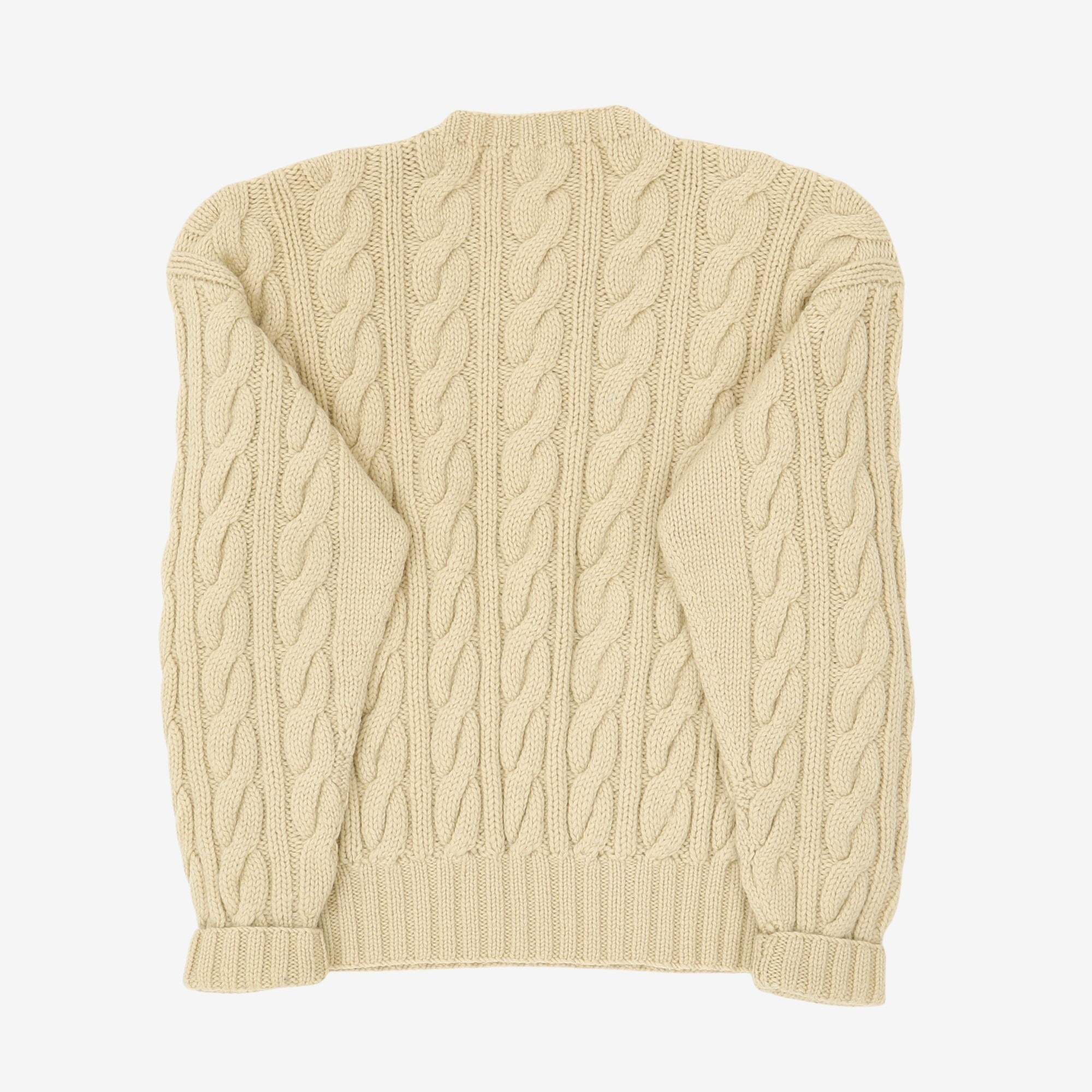 Wool Hand Knit Sweater