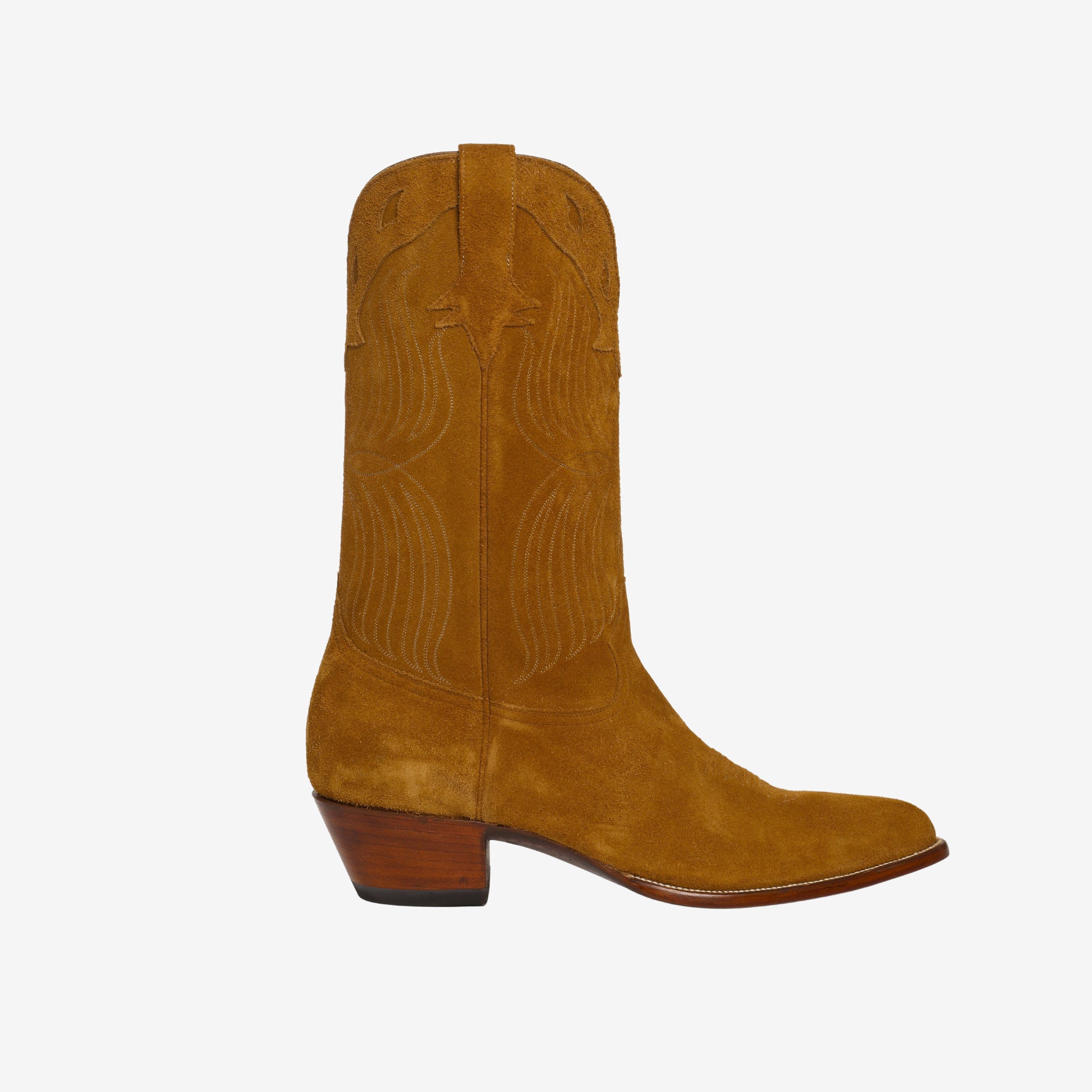 Snuff Suede Western Boots