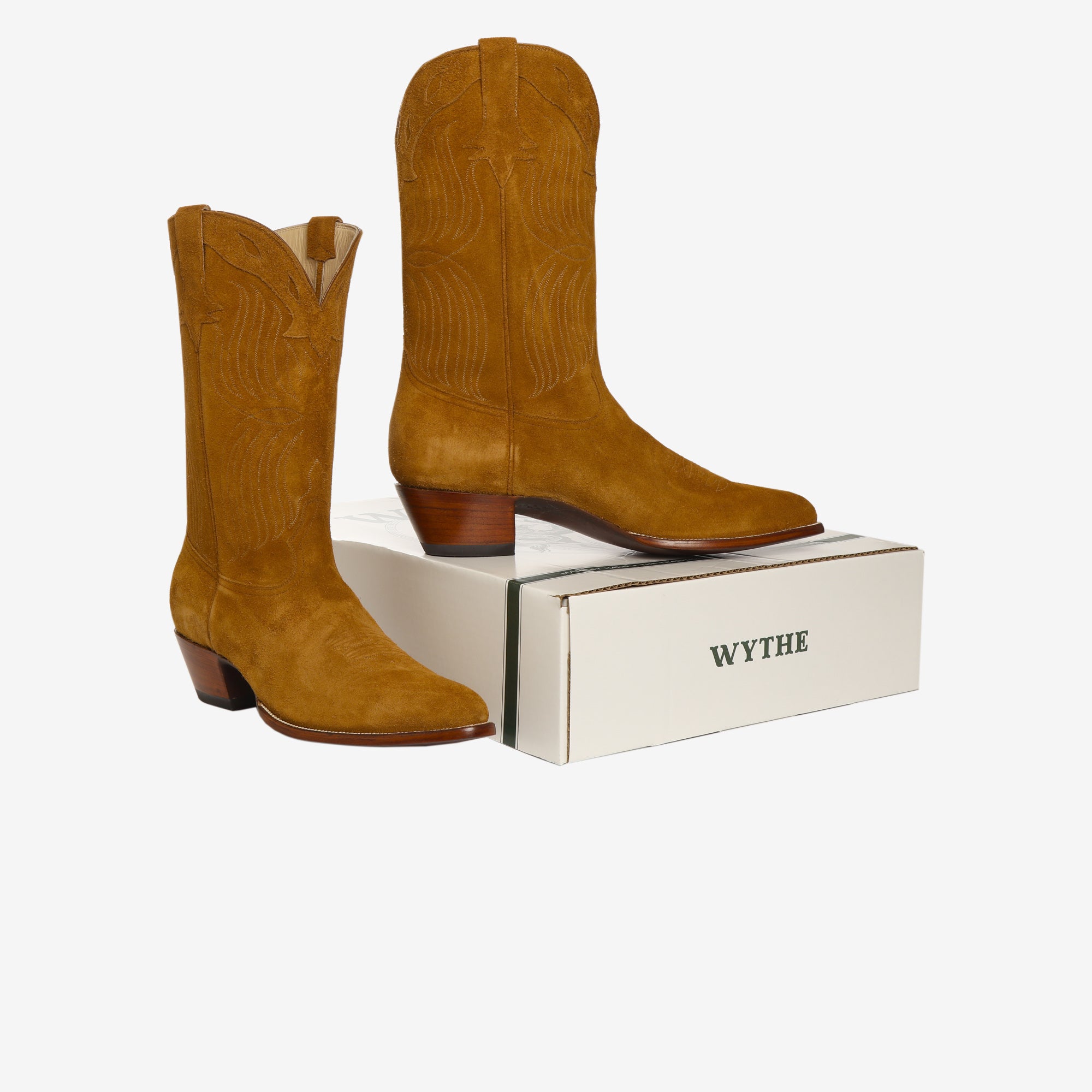 Snuff Suede Western Boots