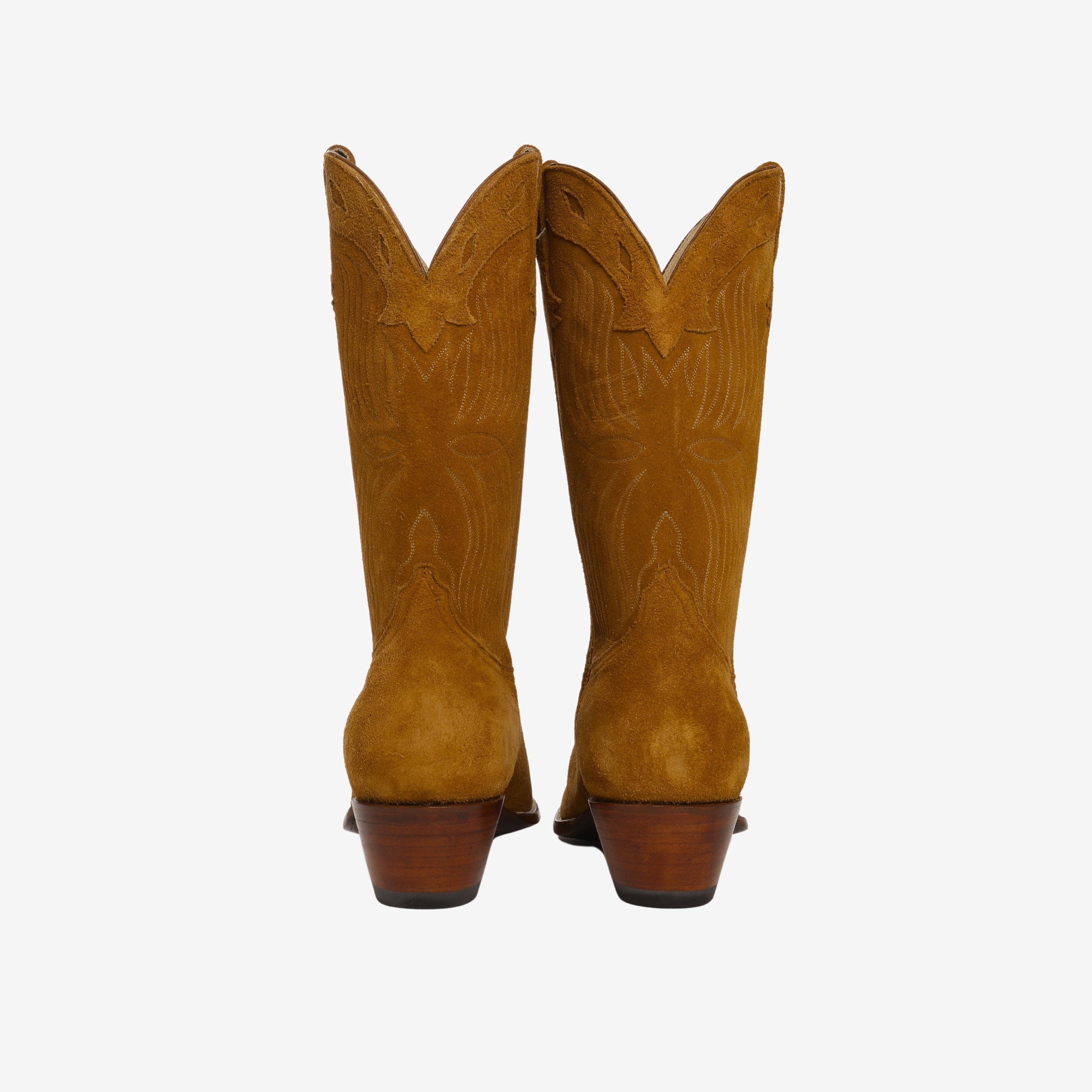 Snuff Suede Western Boots