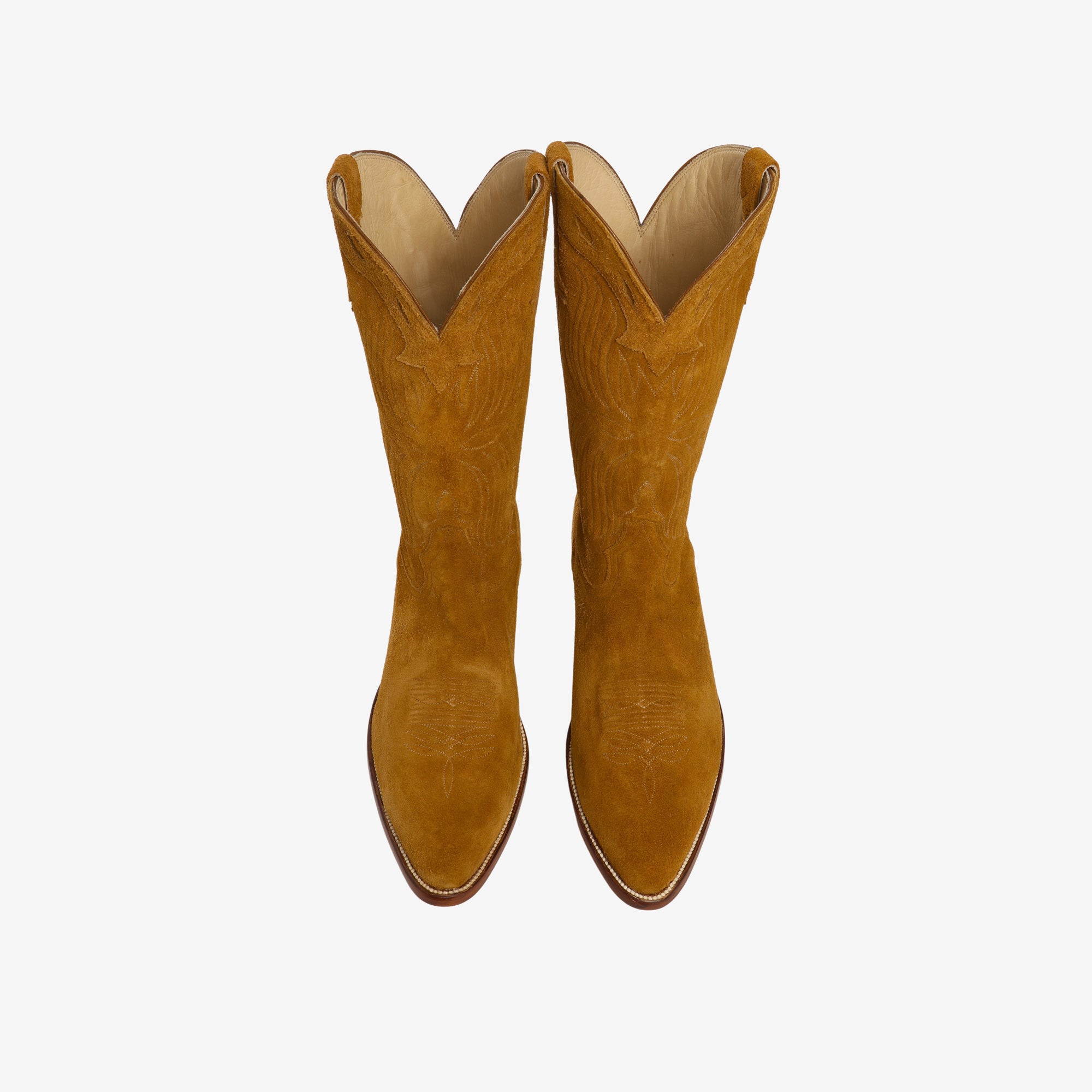 Snuff Suede Western Boots