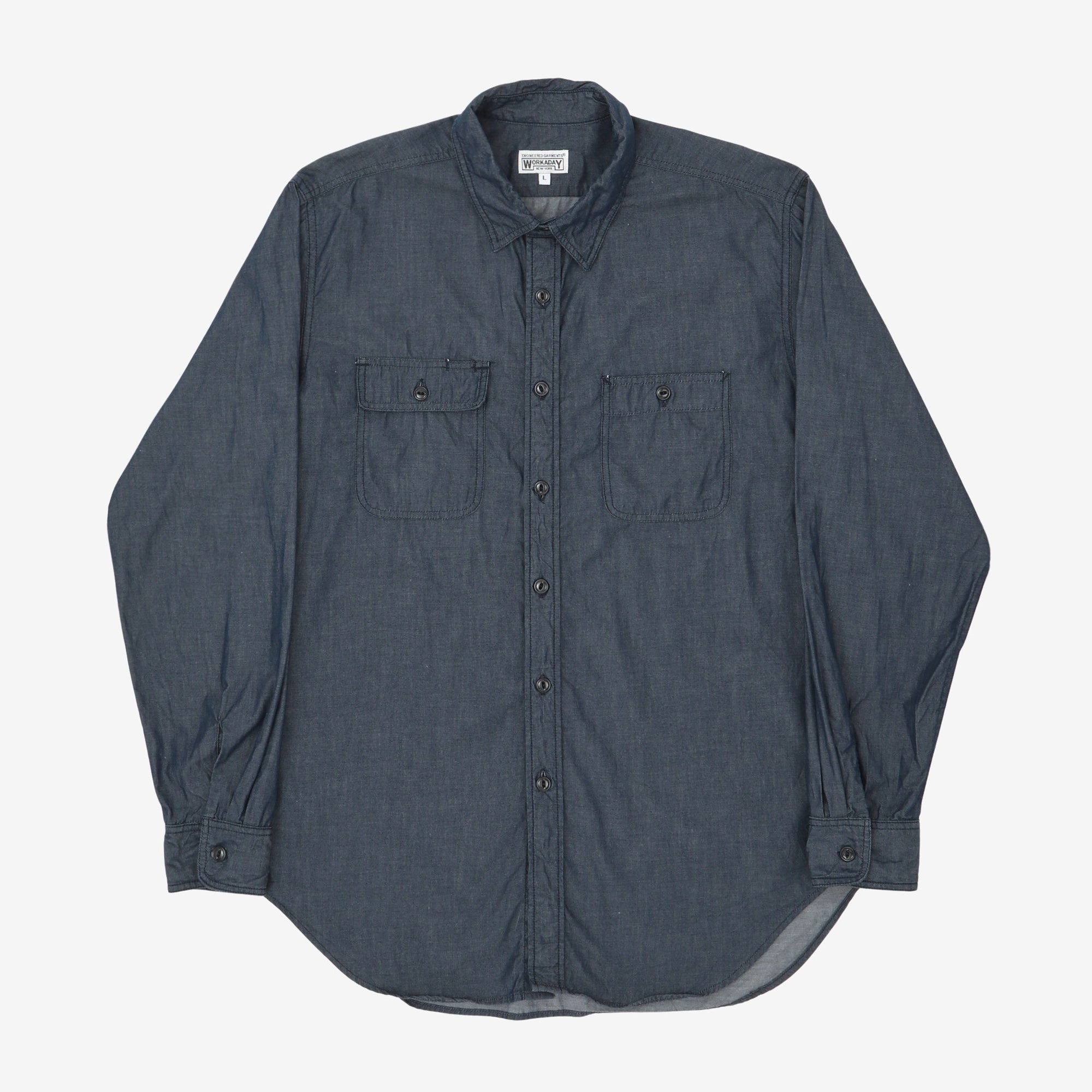 Workaday Denim Utility Shirt