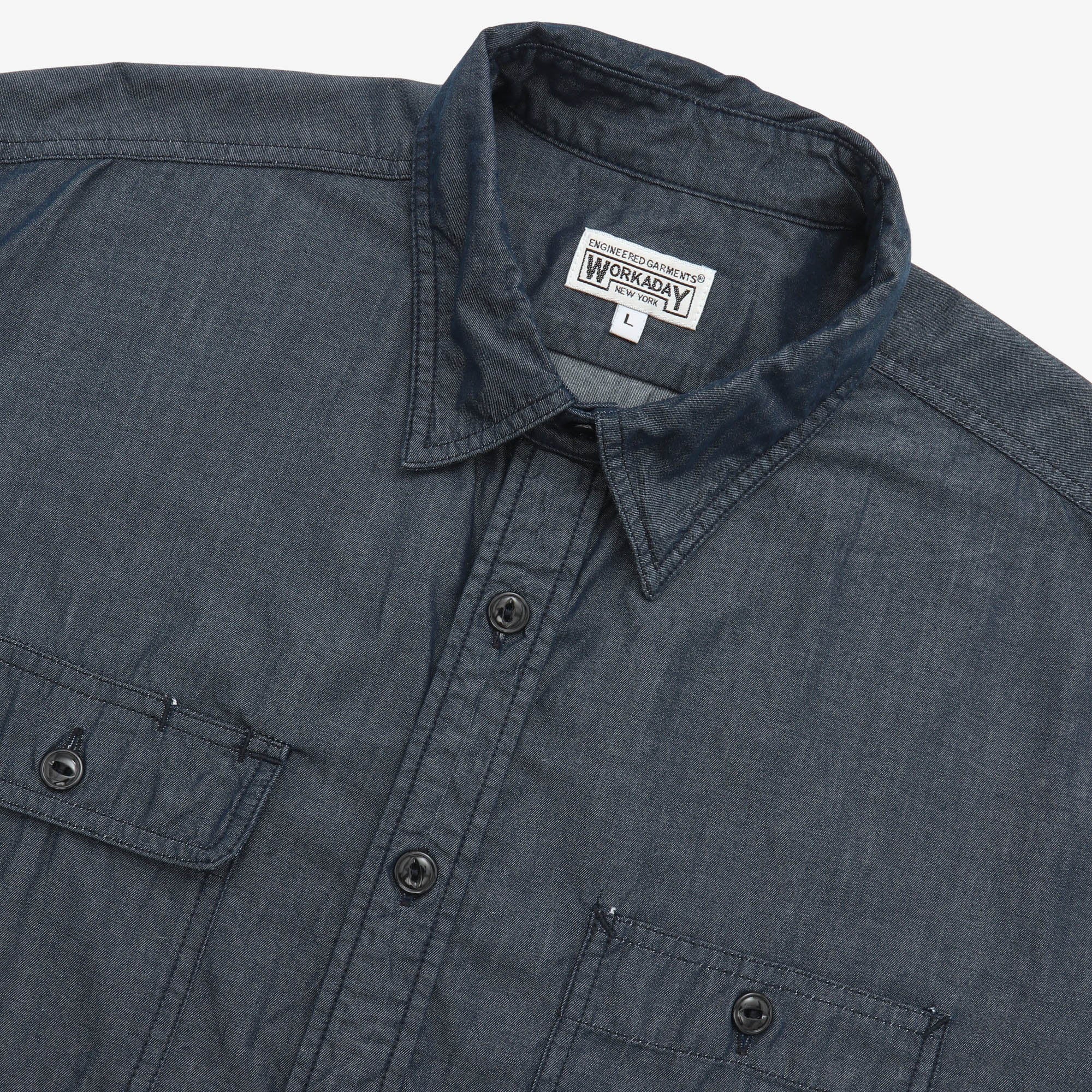 Workaday Denim Utility Shirt