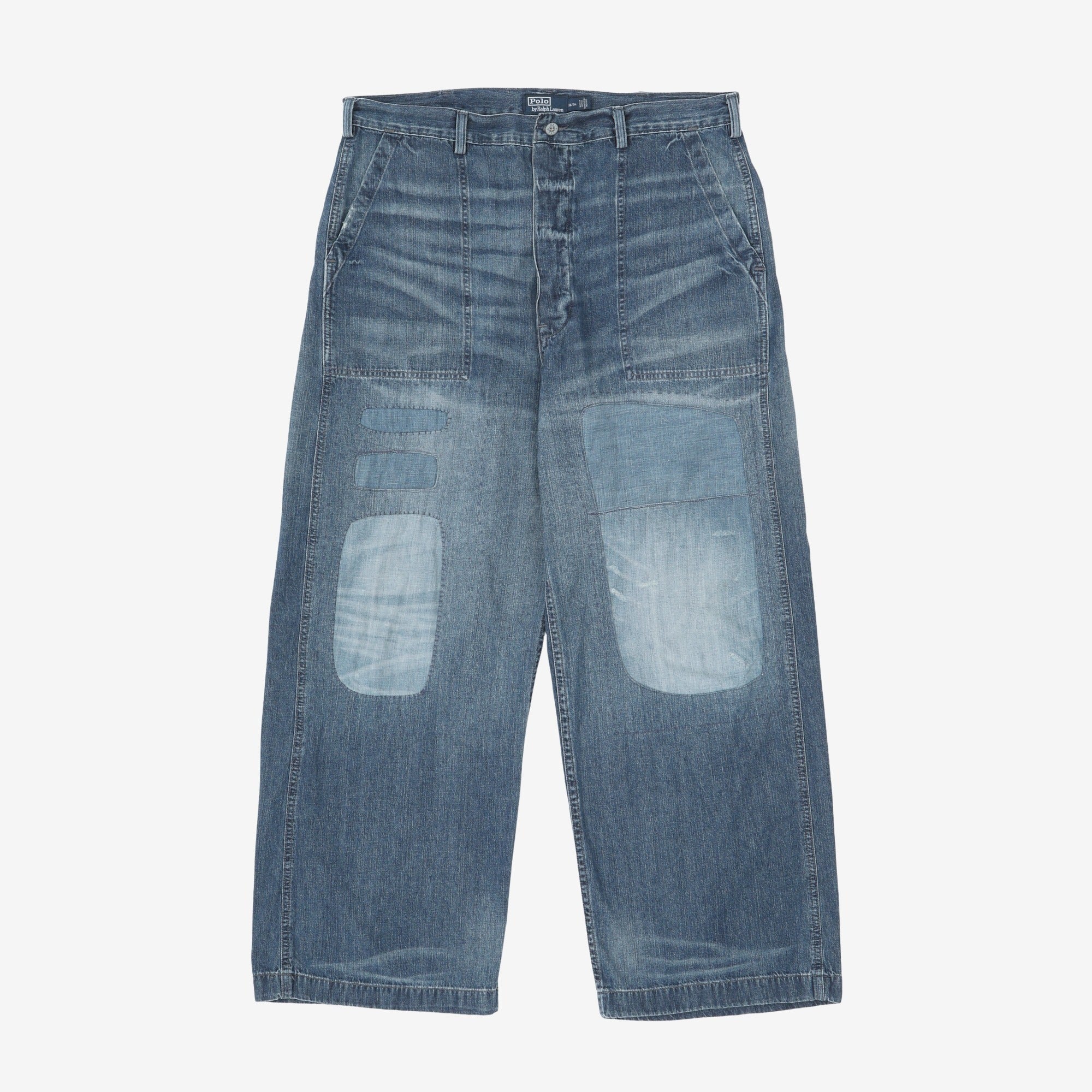 Patchwork Naval Denim (38W X 30L)