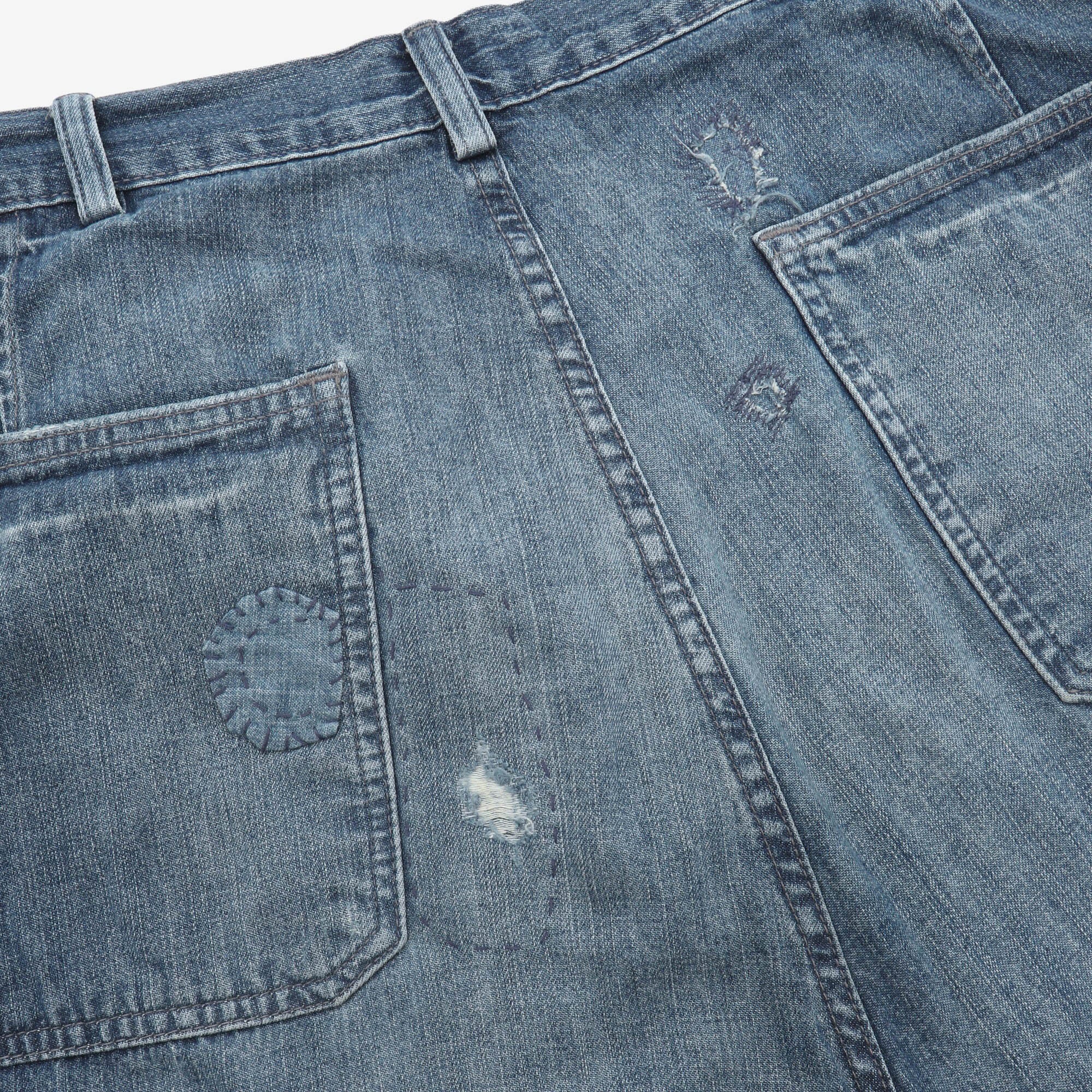 Patchwork Naval Denim (38W X 30L)