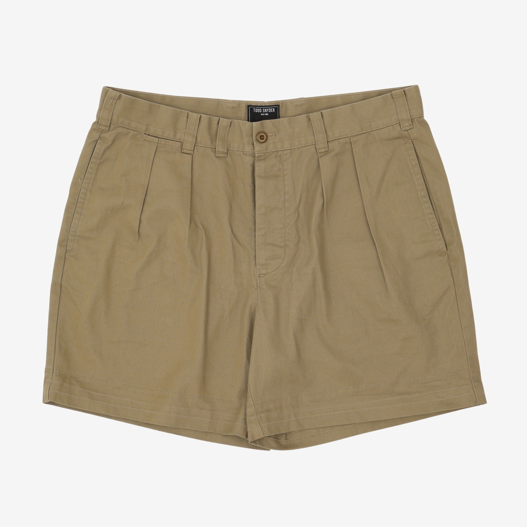 Pleated Shorts
