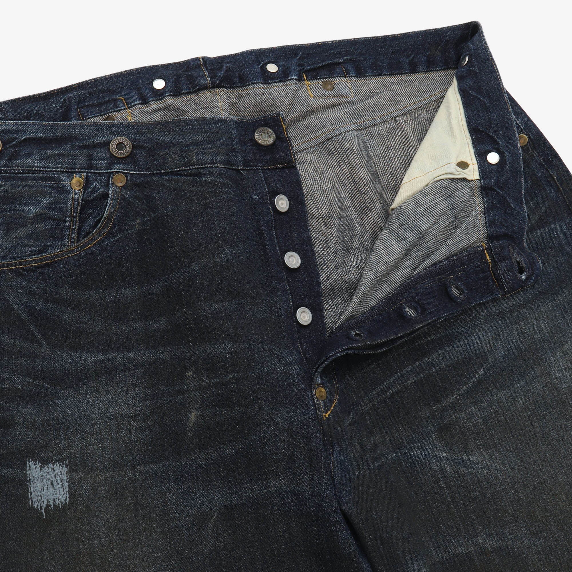 Ltd Edition Cinch Back Selvedge Denim USA (37W X 30.5L)