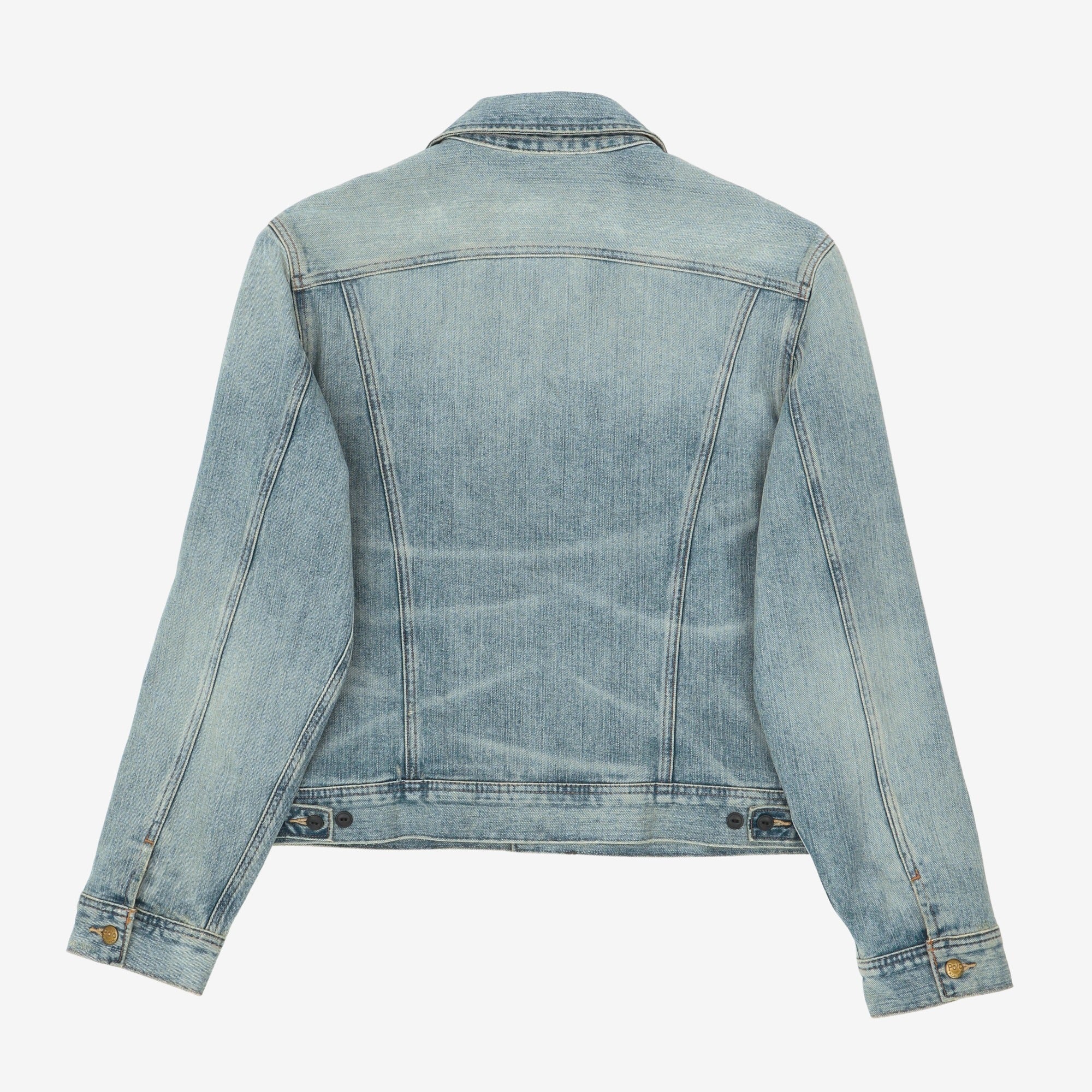 Naiomi Glasses Trucker Denim Jacket