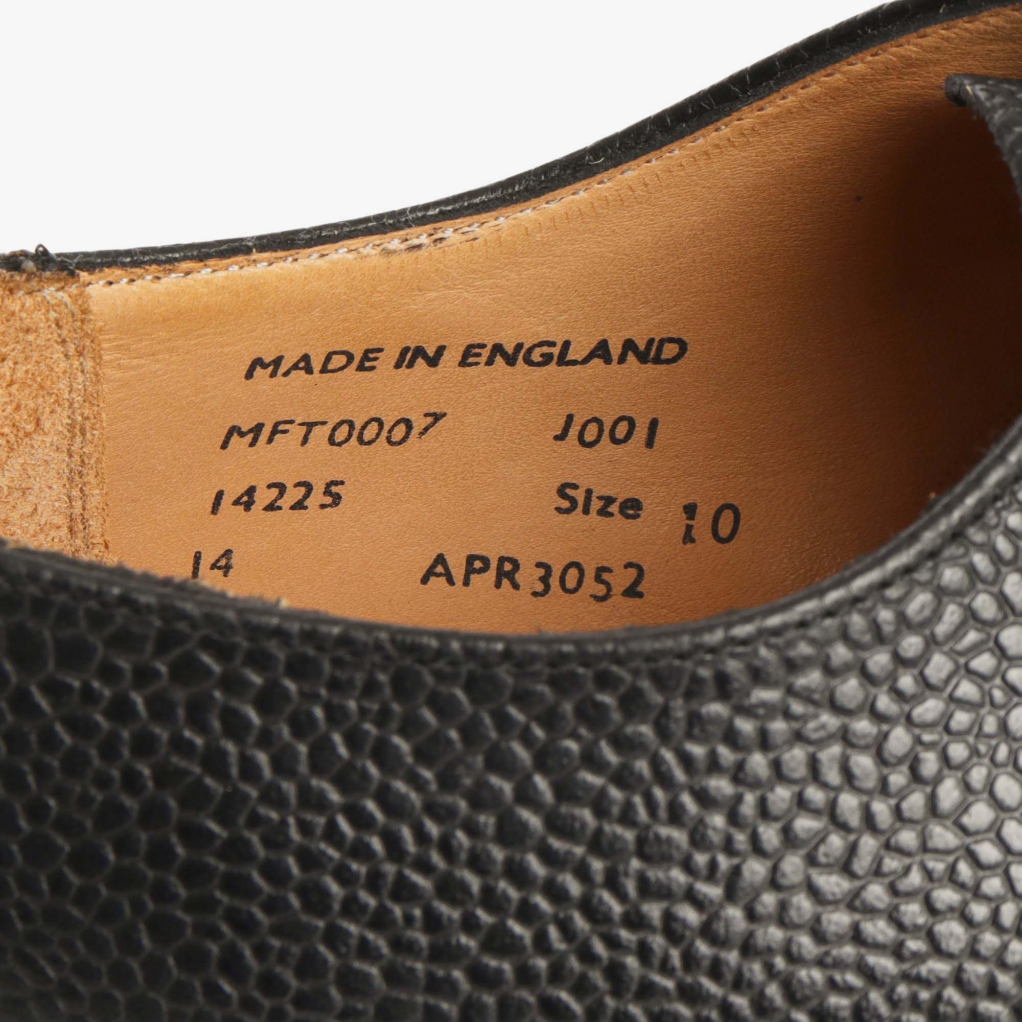 Pebble Grain Blucher