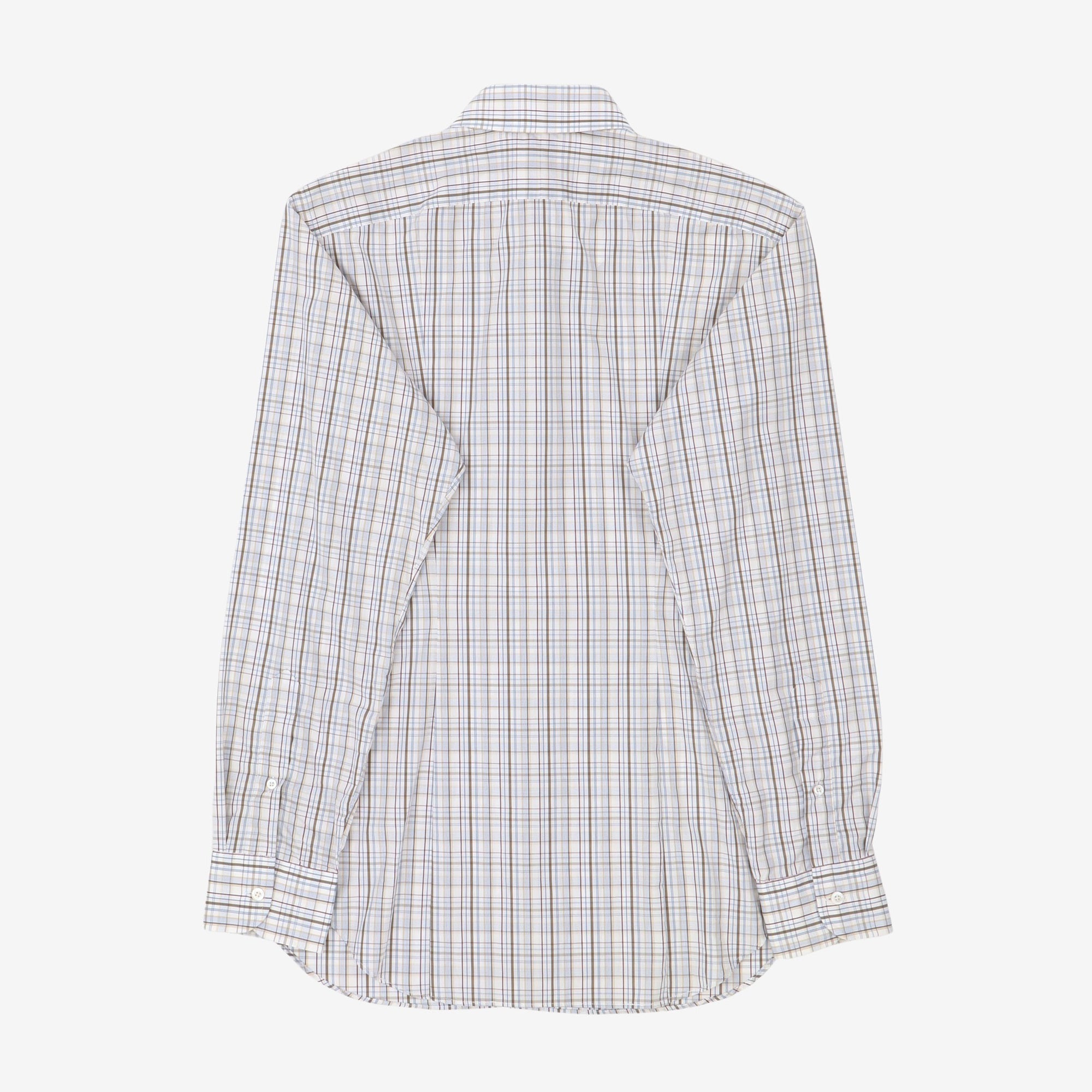 Check Poplin Dress Shirt