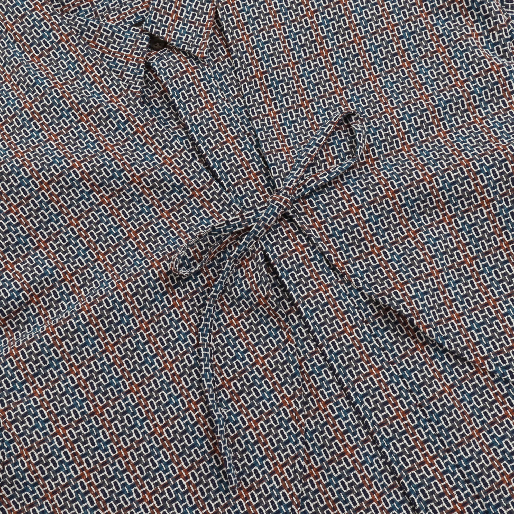 Jacquard Combo Shirt Scarf