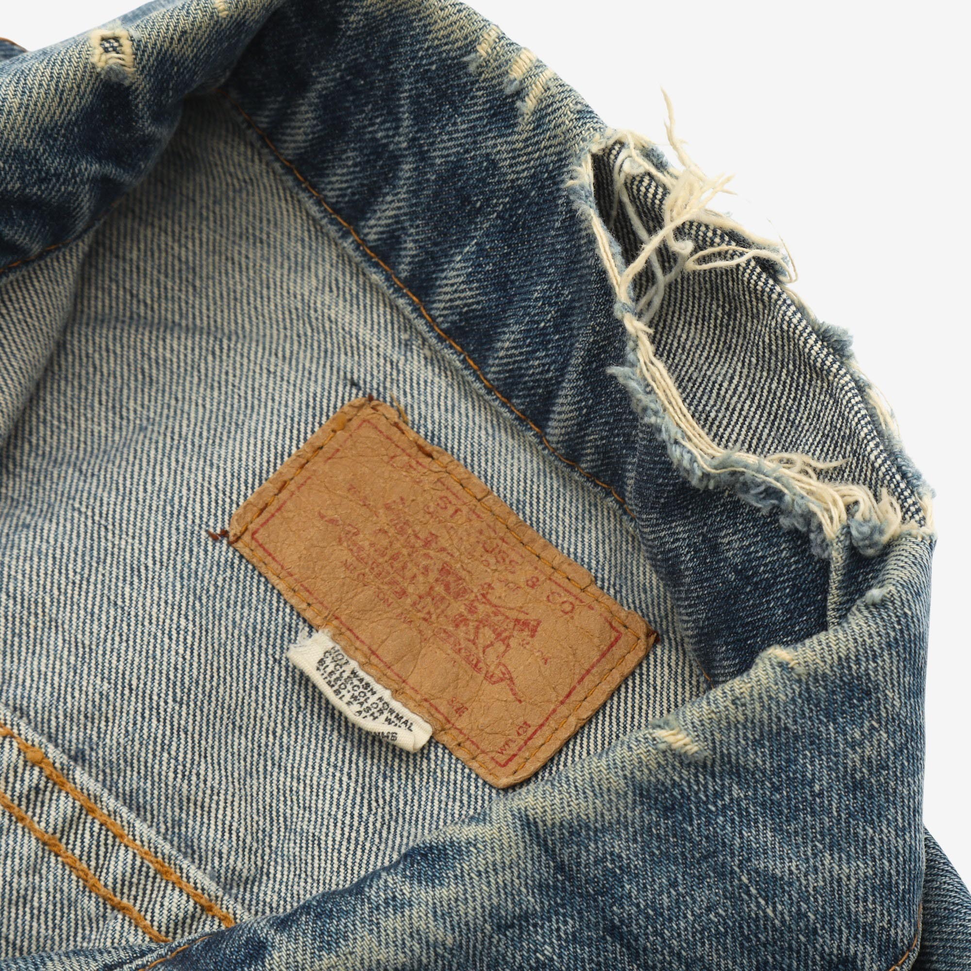 Vintage 1967 "Big E" Denim Jacket