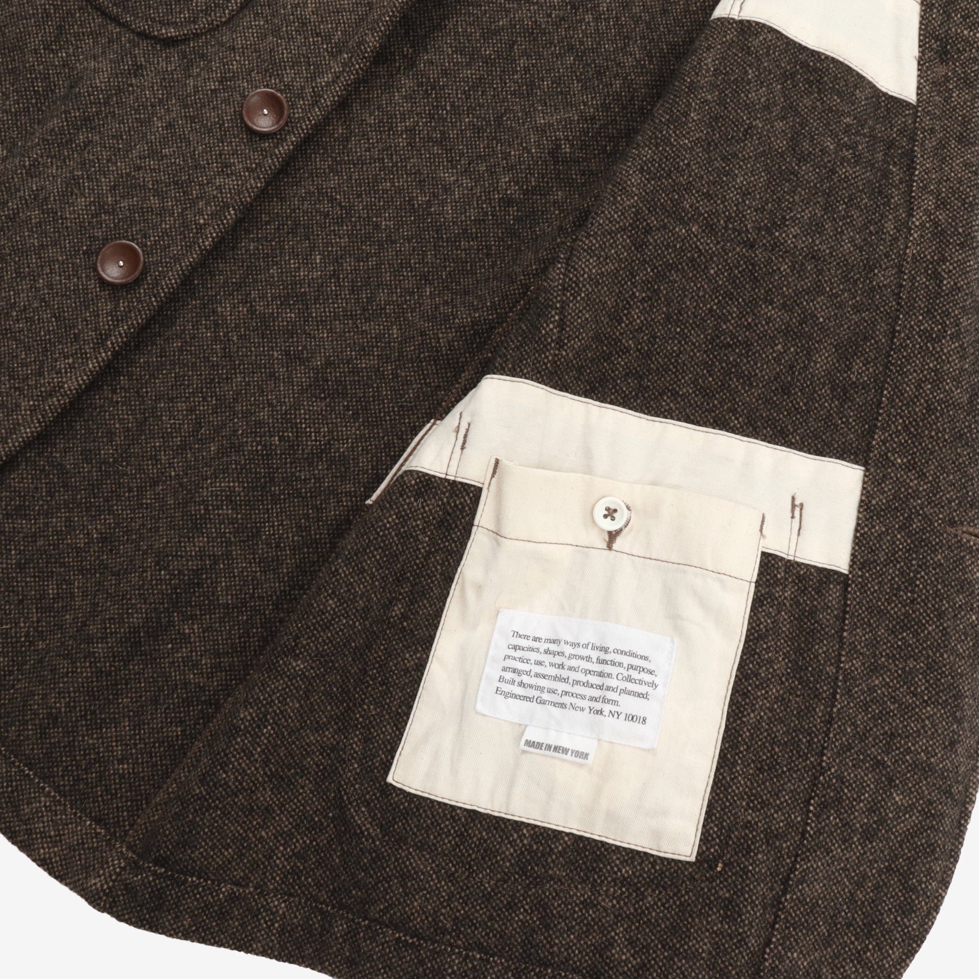 Wool Bedford Jacket