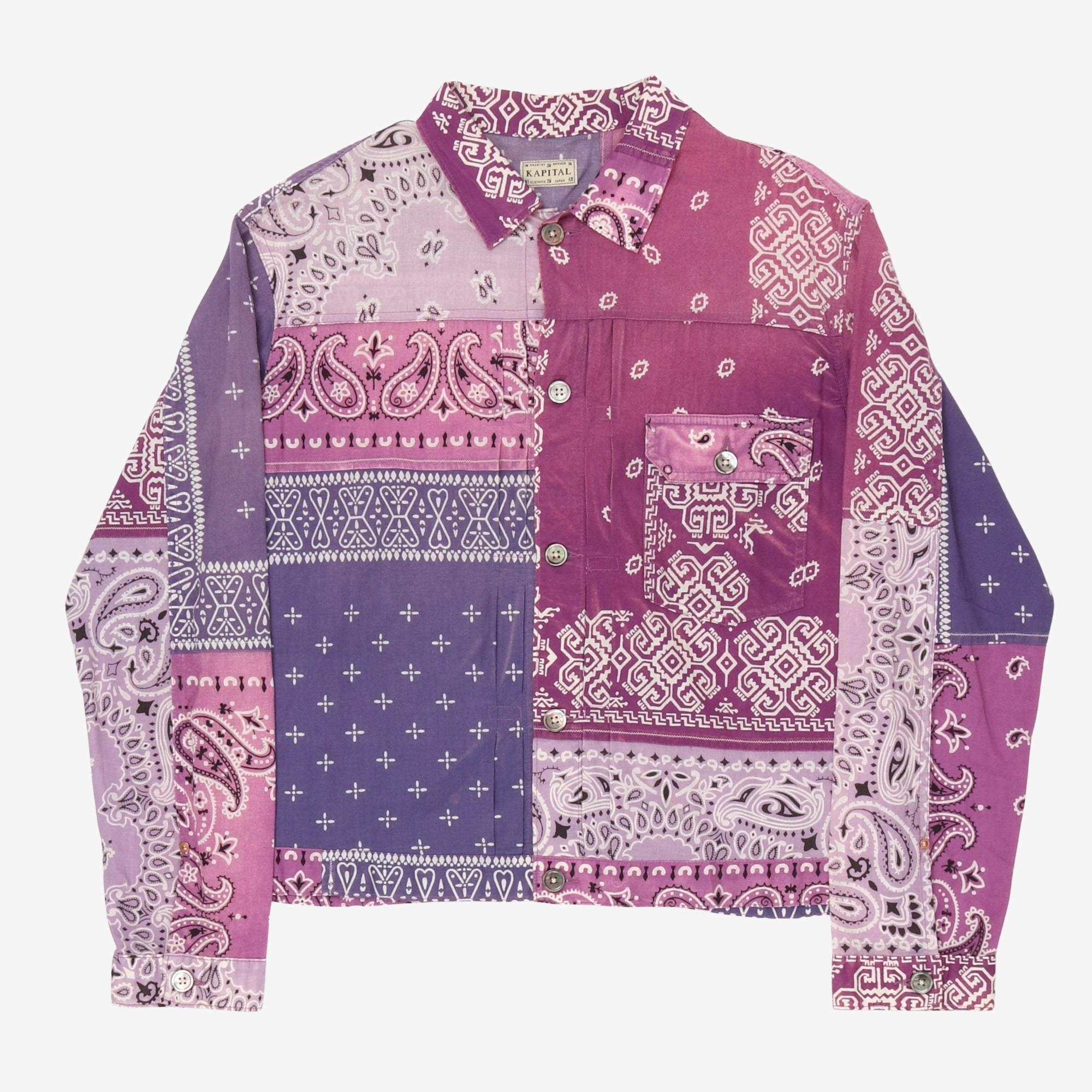 Kapital patchwork jacket store