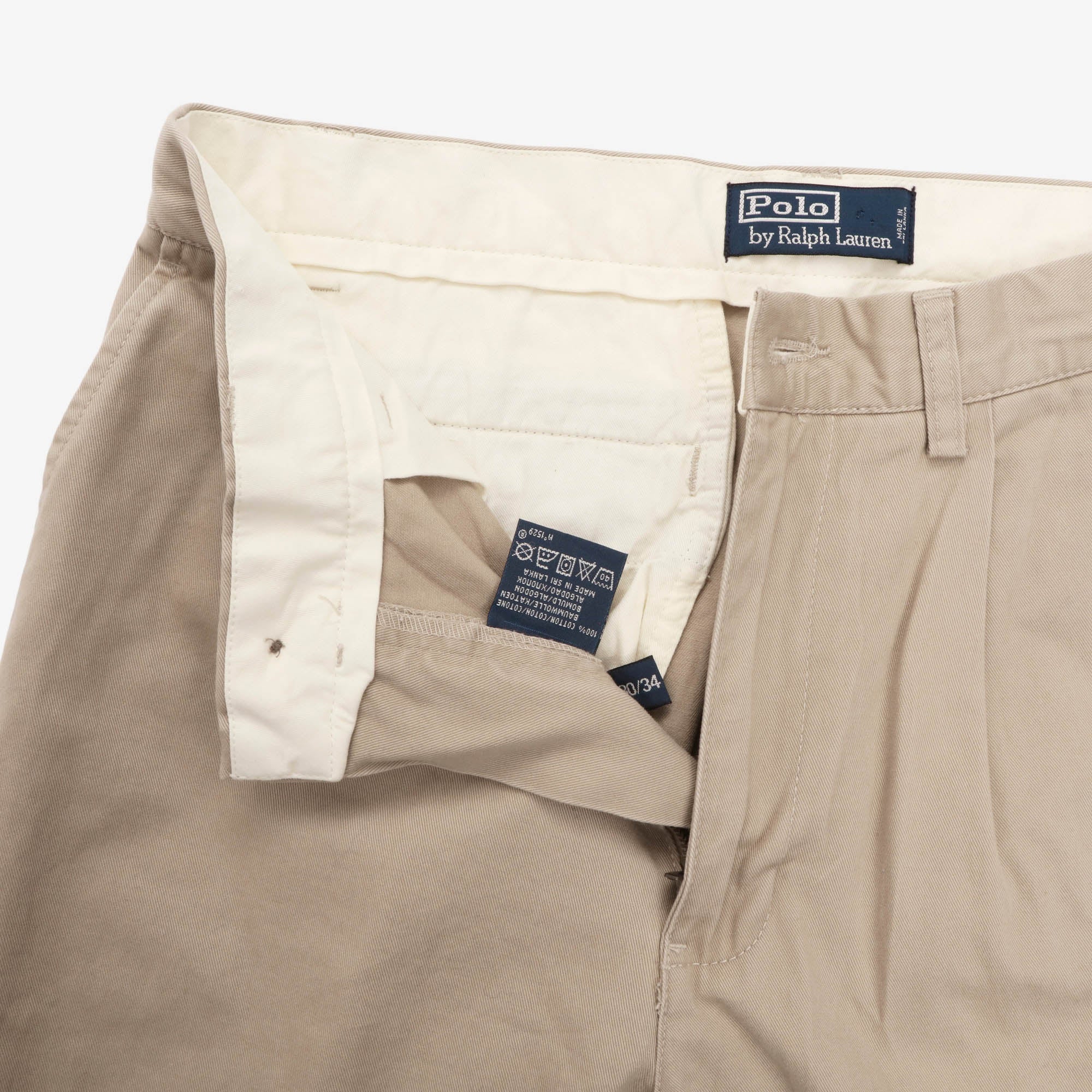 One Pleat Chinos