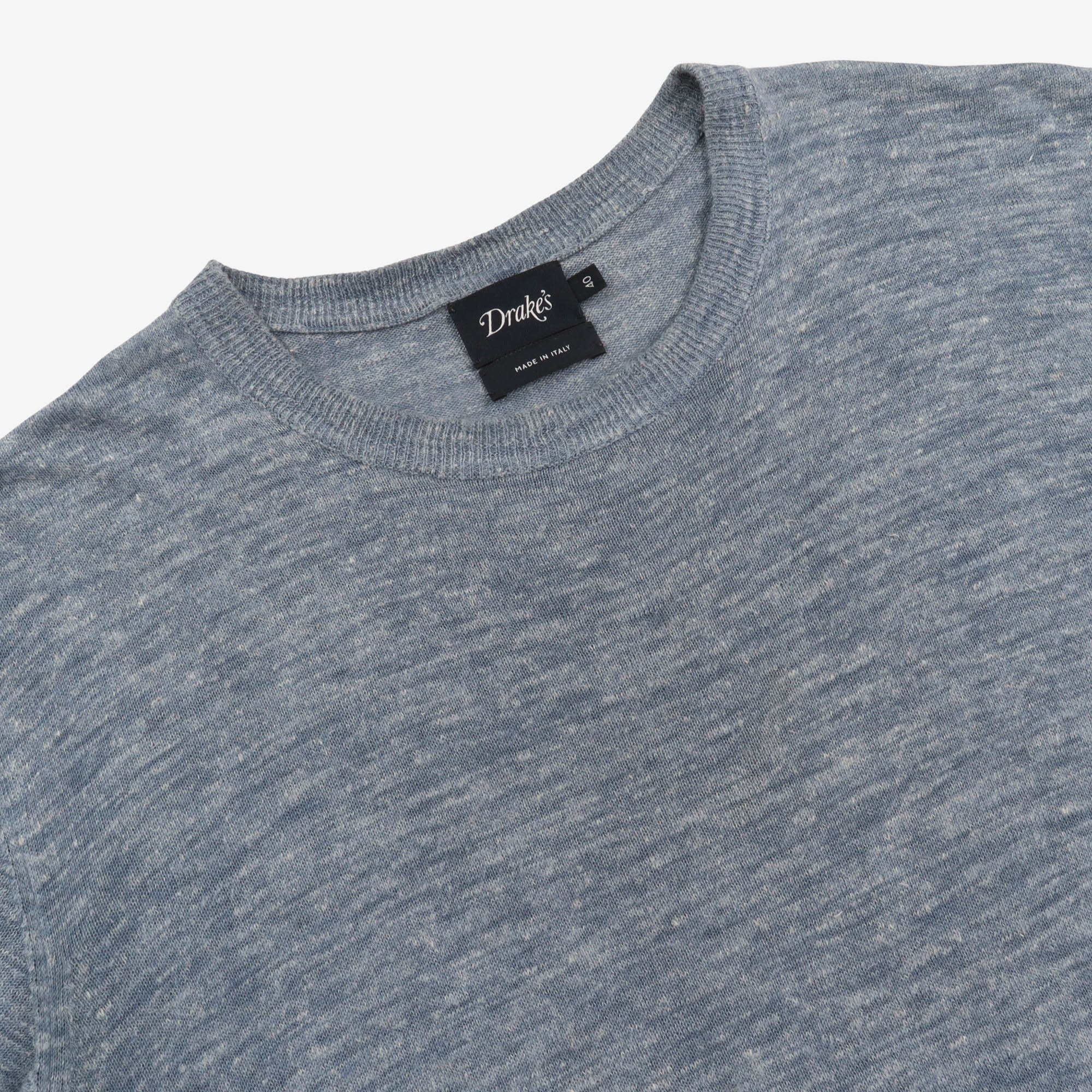 Linen Blend Knit Tee