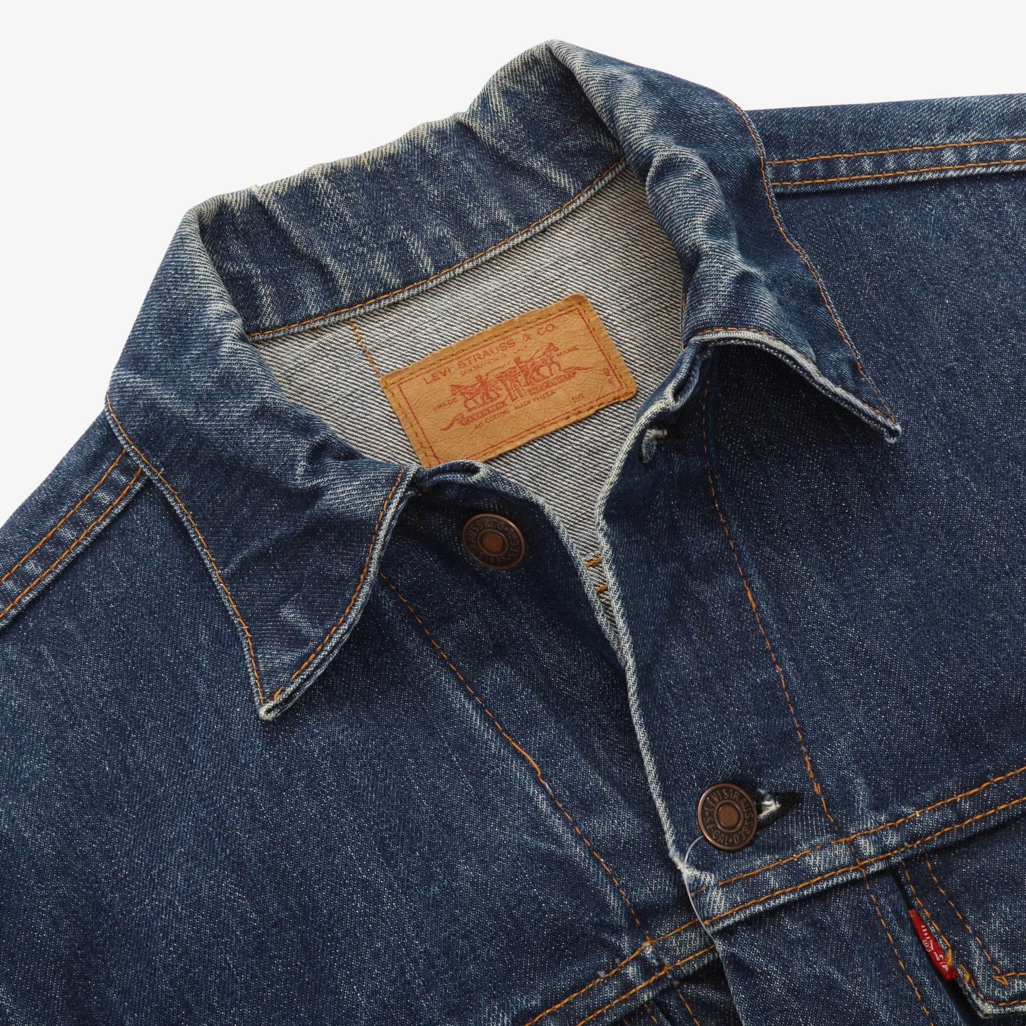 Levis Vintage 70s 'Big E' Type 3 Denim Jacket (USA) – Marrkt