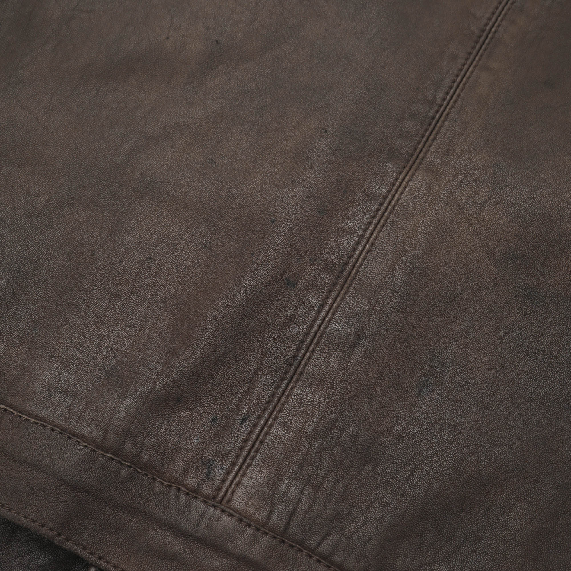 Leather Bomber Jacket