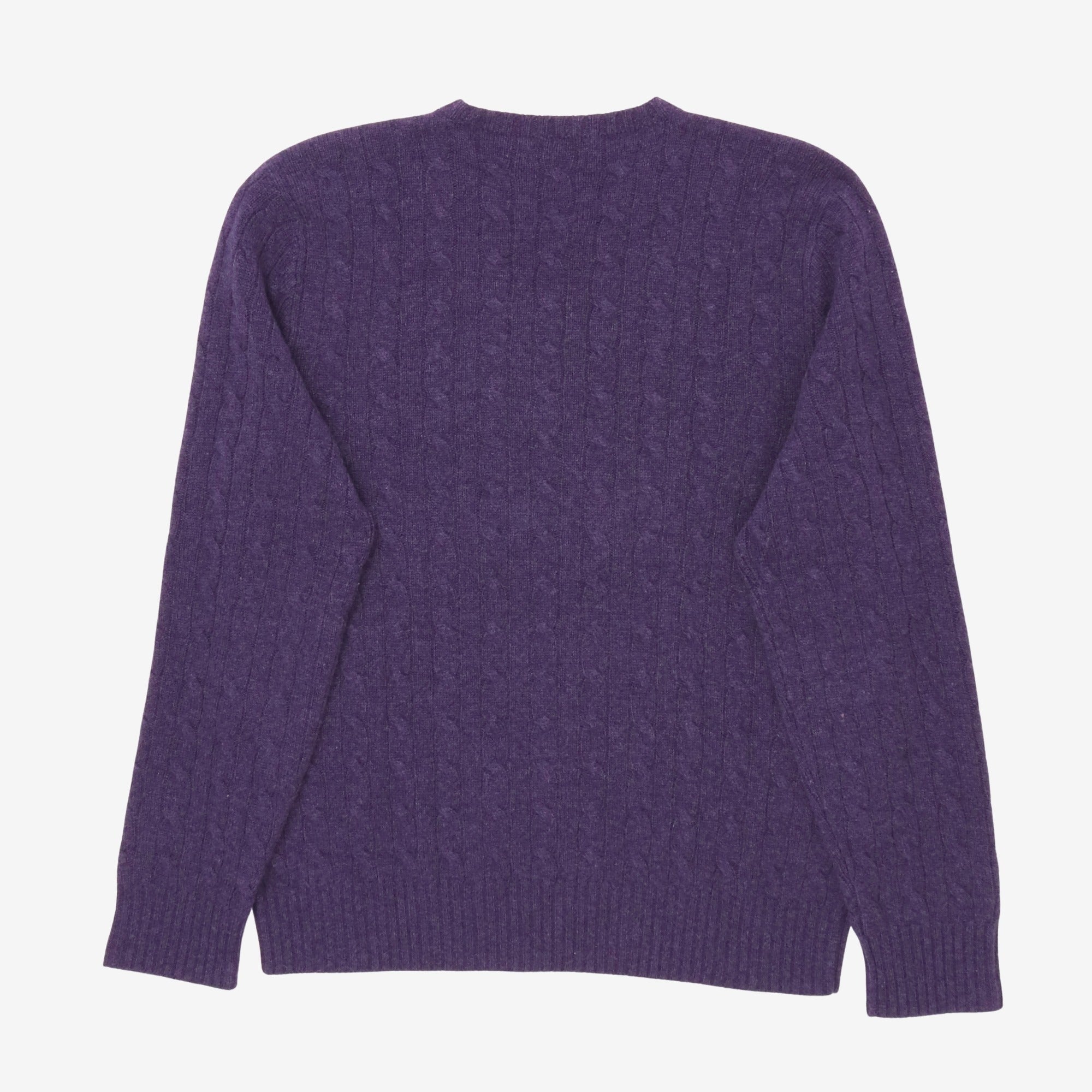 Cashmere Cable Knit Sweater