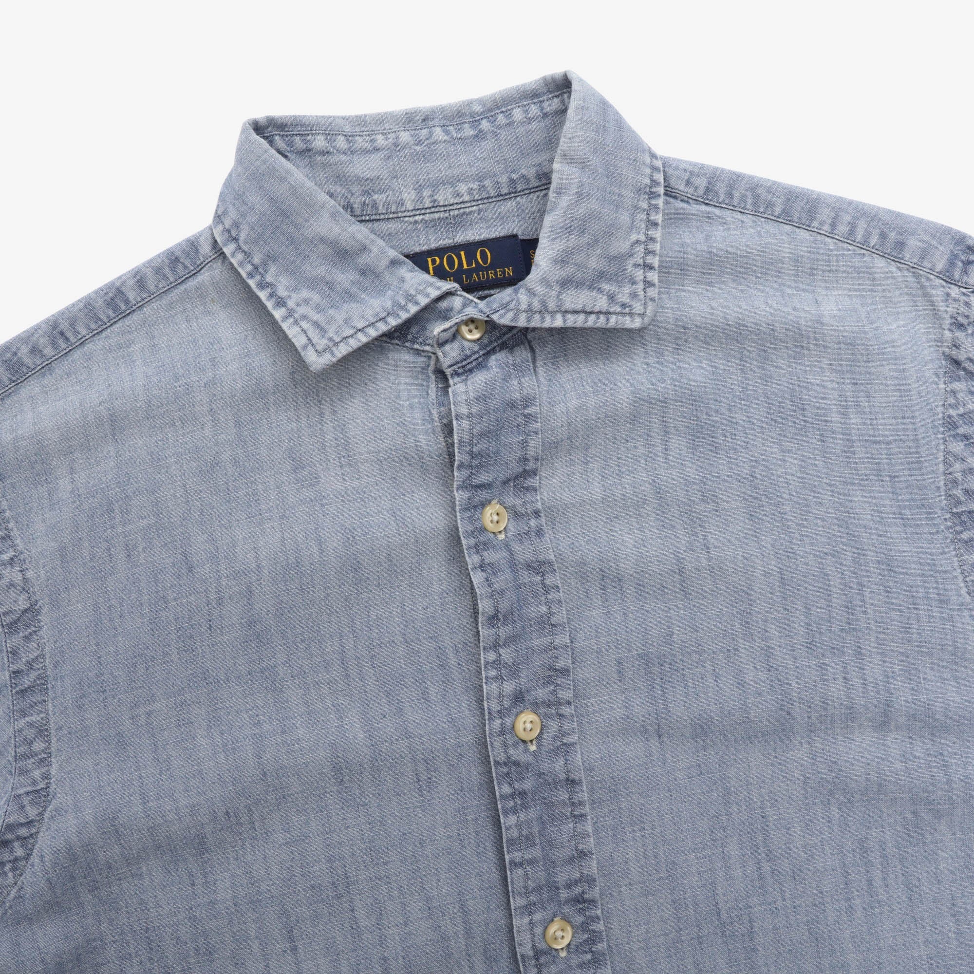 Slim Fit Chambray Shirt