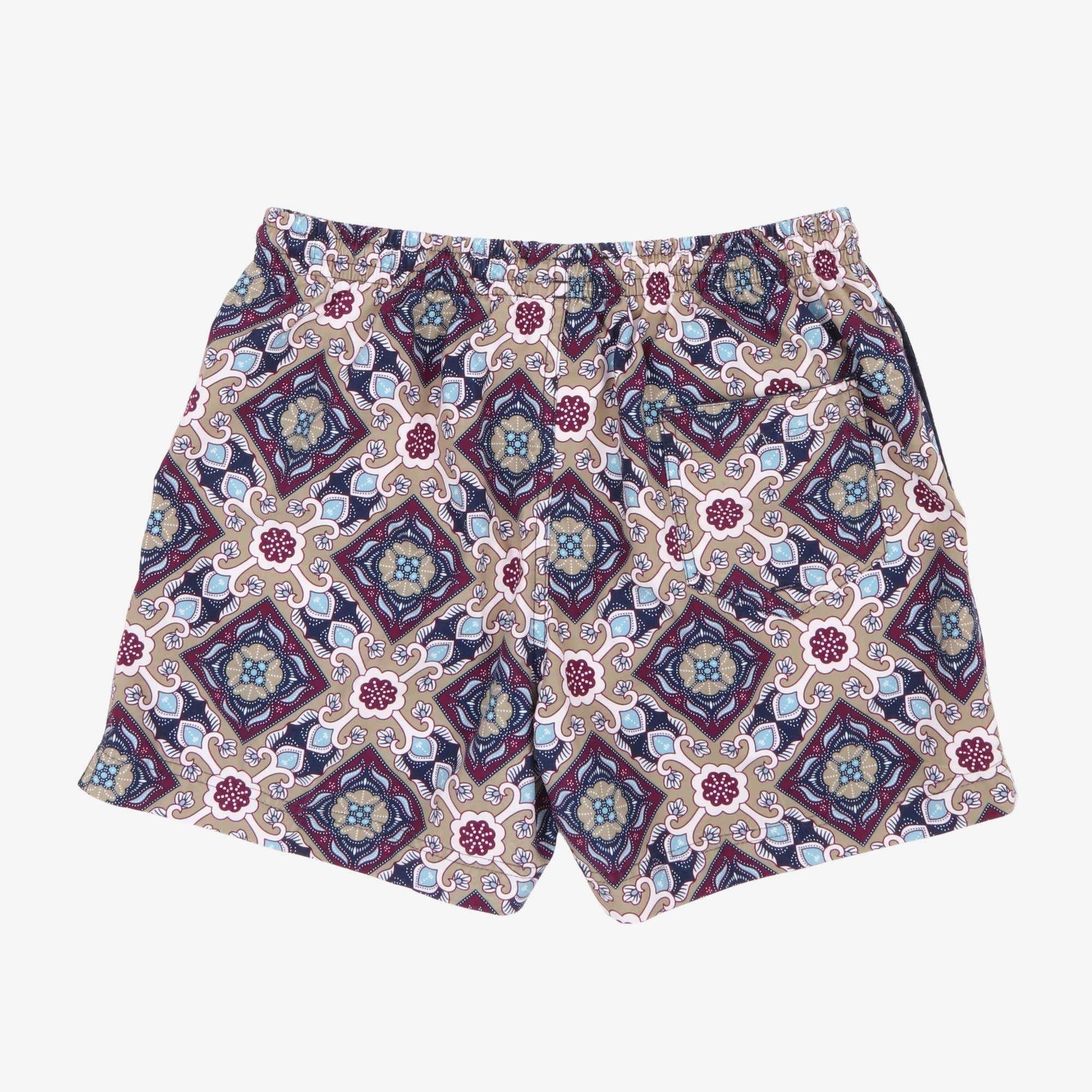 Boxer Print Swim Shorts
