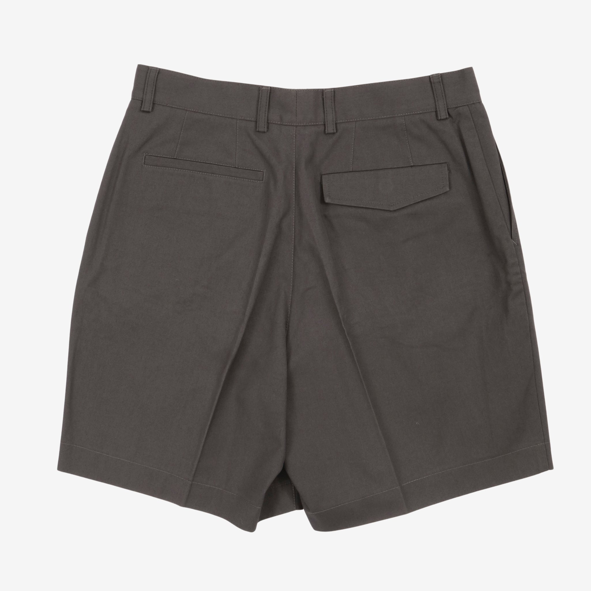 Single Pleat Shorts