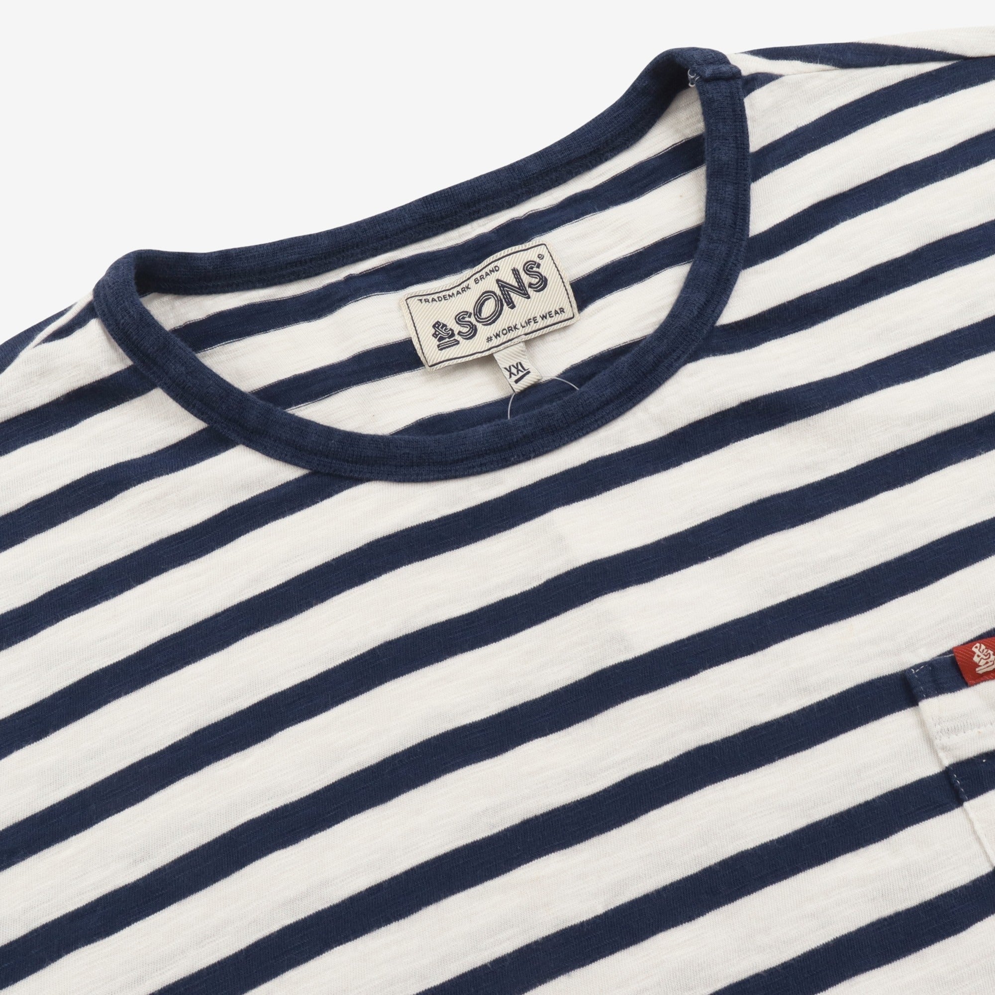 Striped Pocket Tee