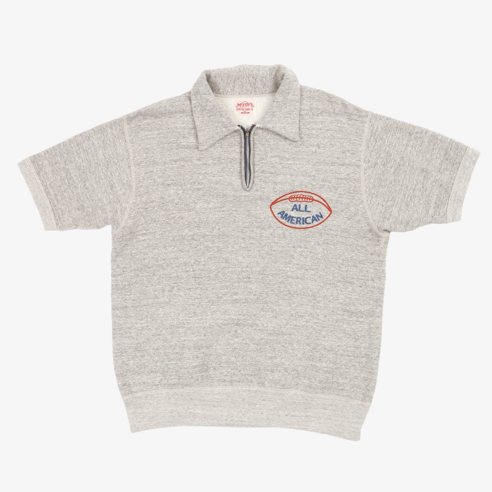 All American Half Zip Sweatshirt