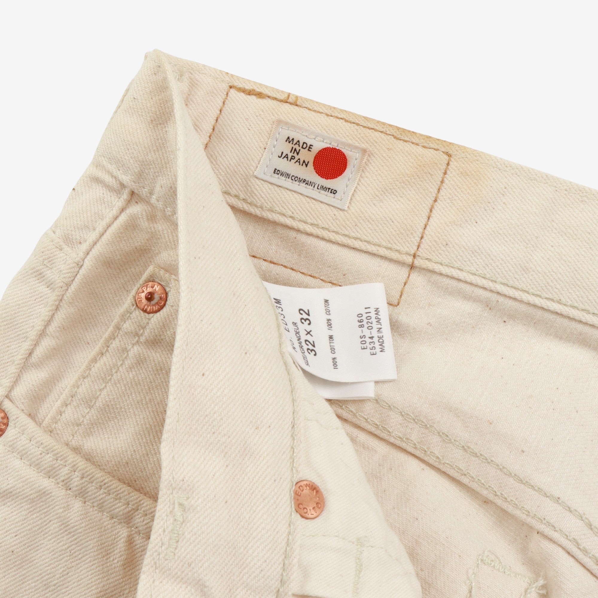 ED33M Regular Tapered Selvedge Denim
