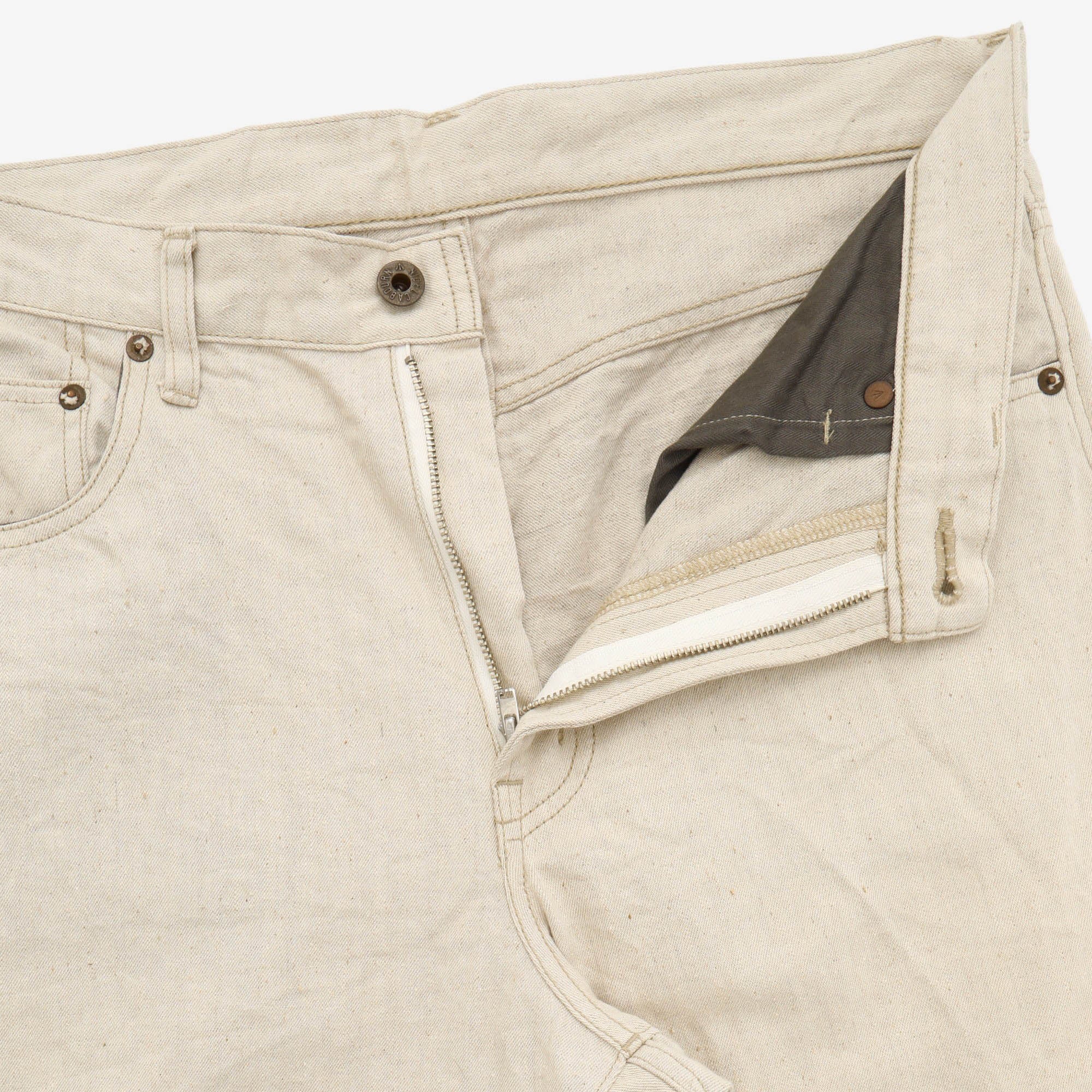 Linen Blend Trousers (33W x 34L)