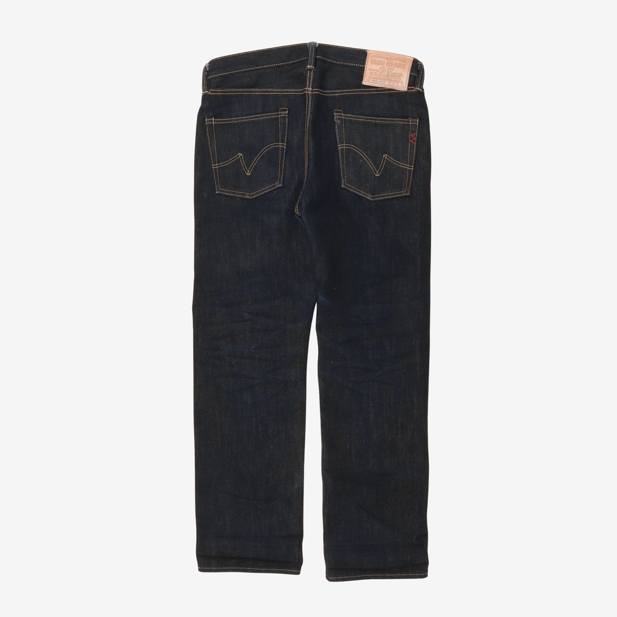25oz Slim Straight Selvedge Denim