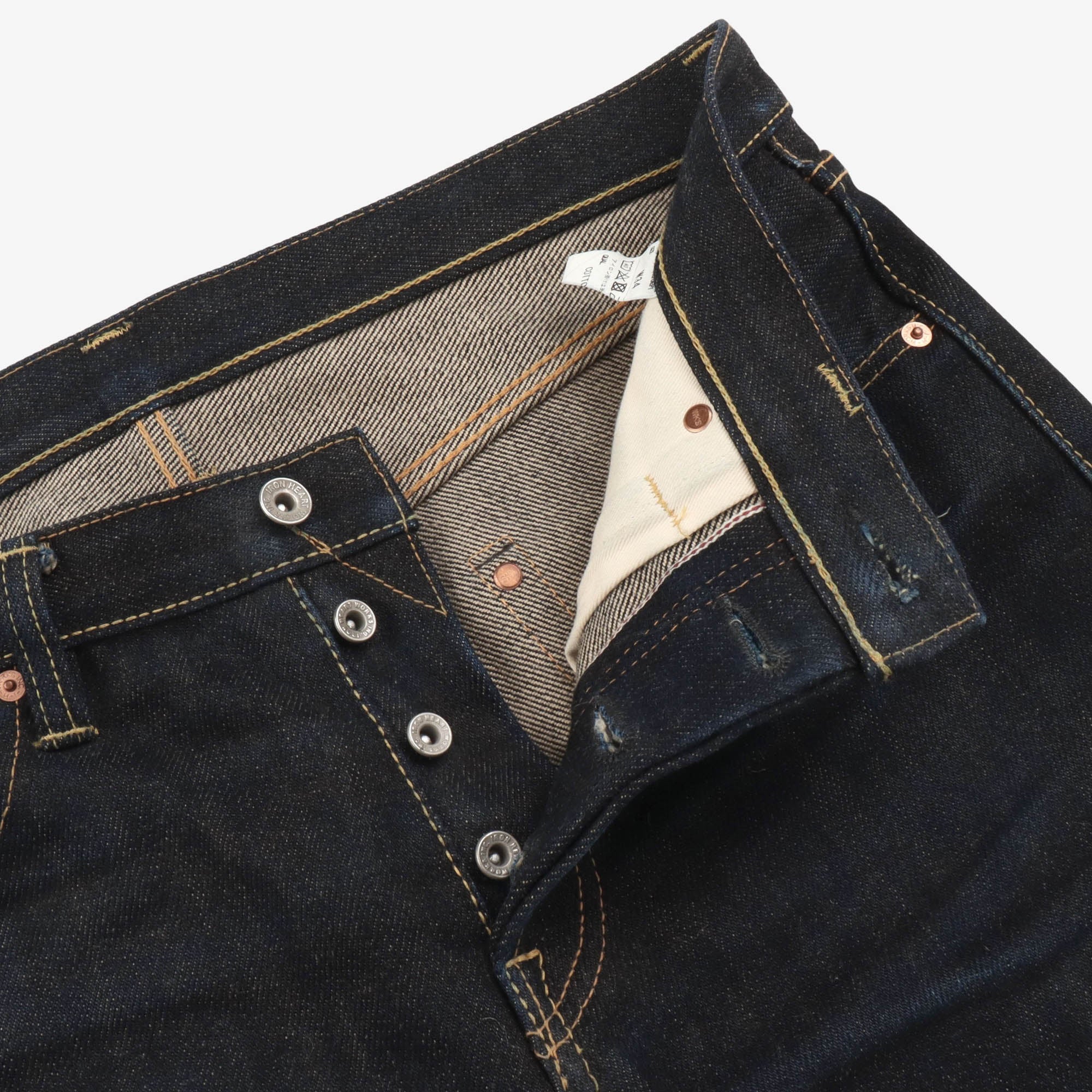 25oz Slim Straight Selvedge Denim