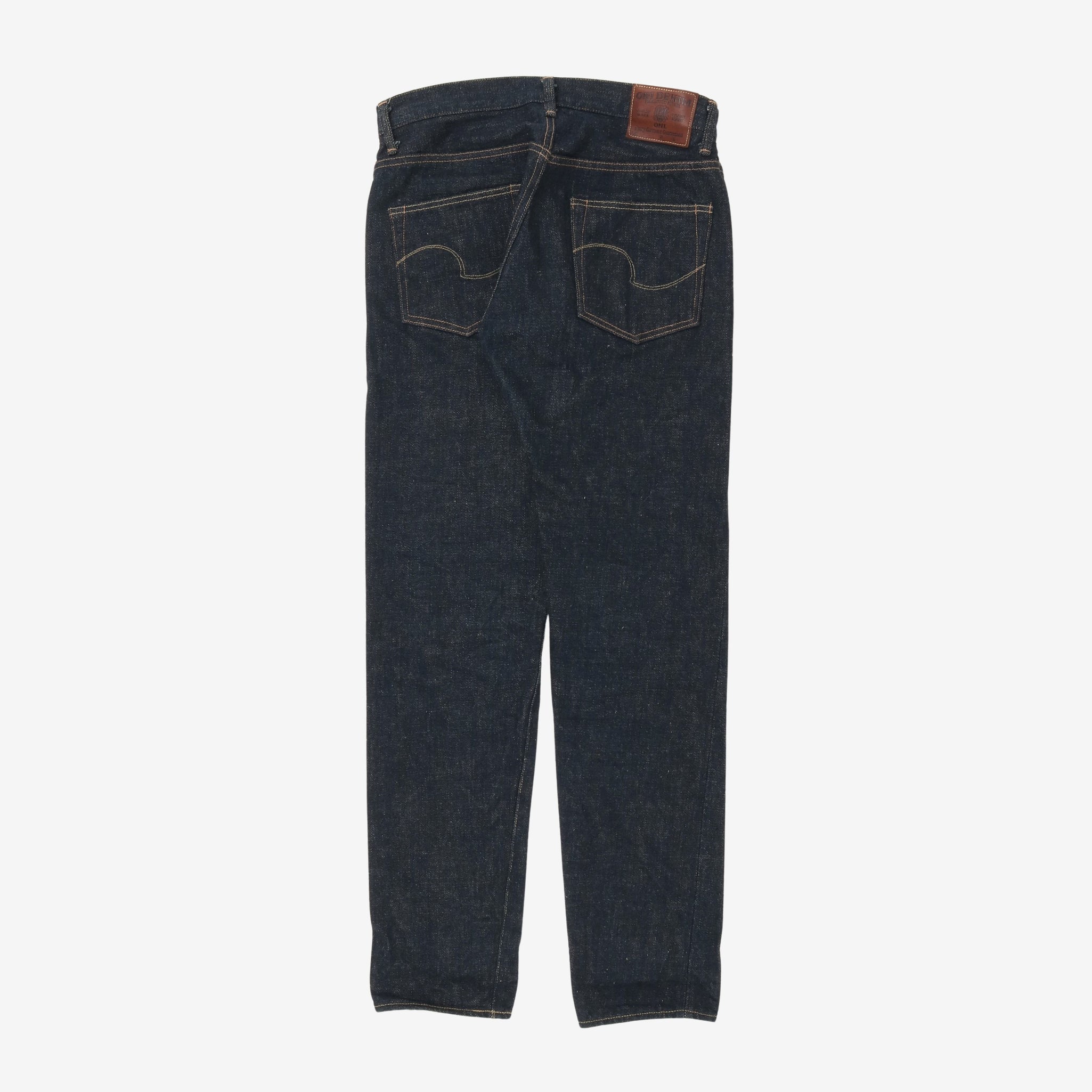9027R-KAB High Rise Relaxed Tapered Denim