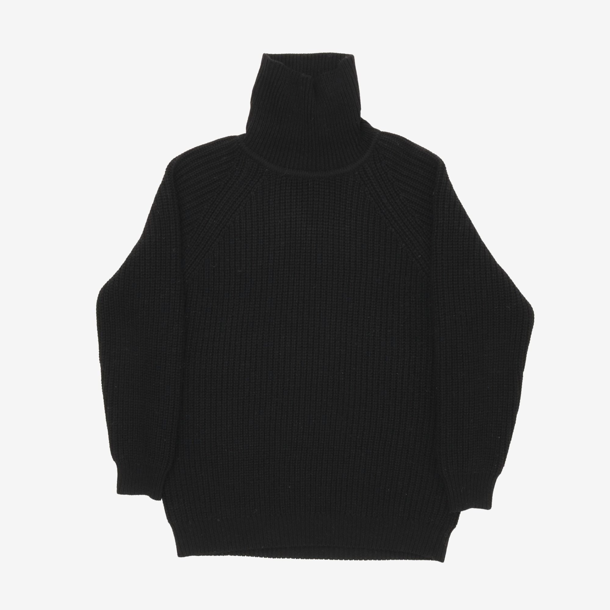 Wool Turtle Neck Sweater